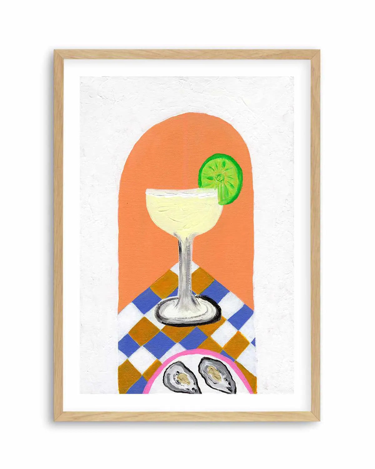 Oysters by Britney Turner Art Print from Olive et Oriel where you can shop wallpaper and artworks online