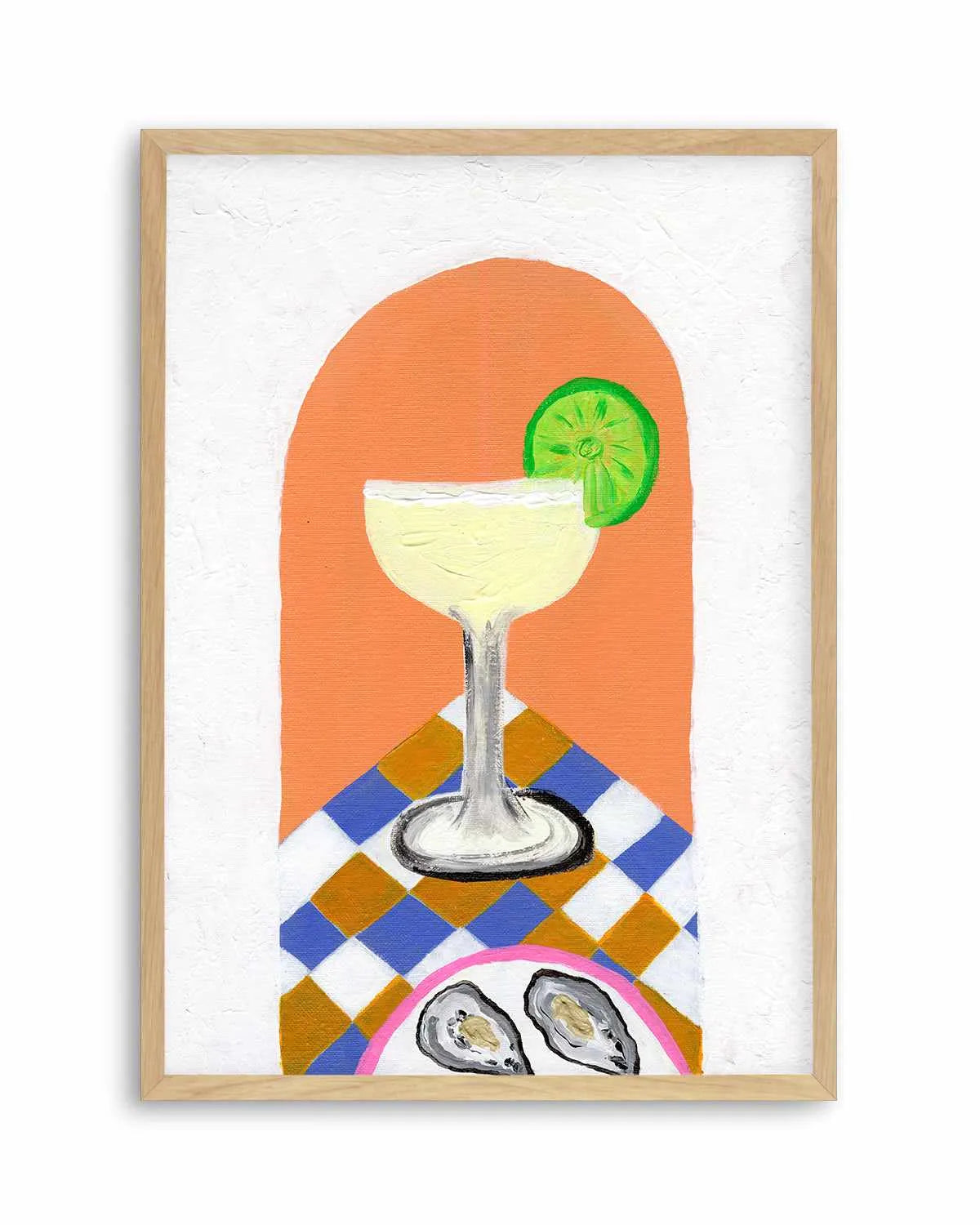 Oysters by Britney Turner Art Print from Olive et Oriel where you can shop wallpaper and artworks online