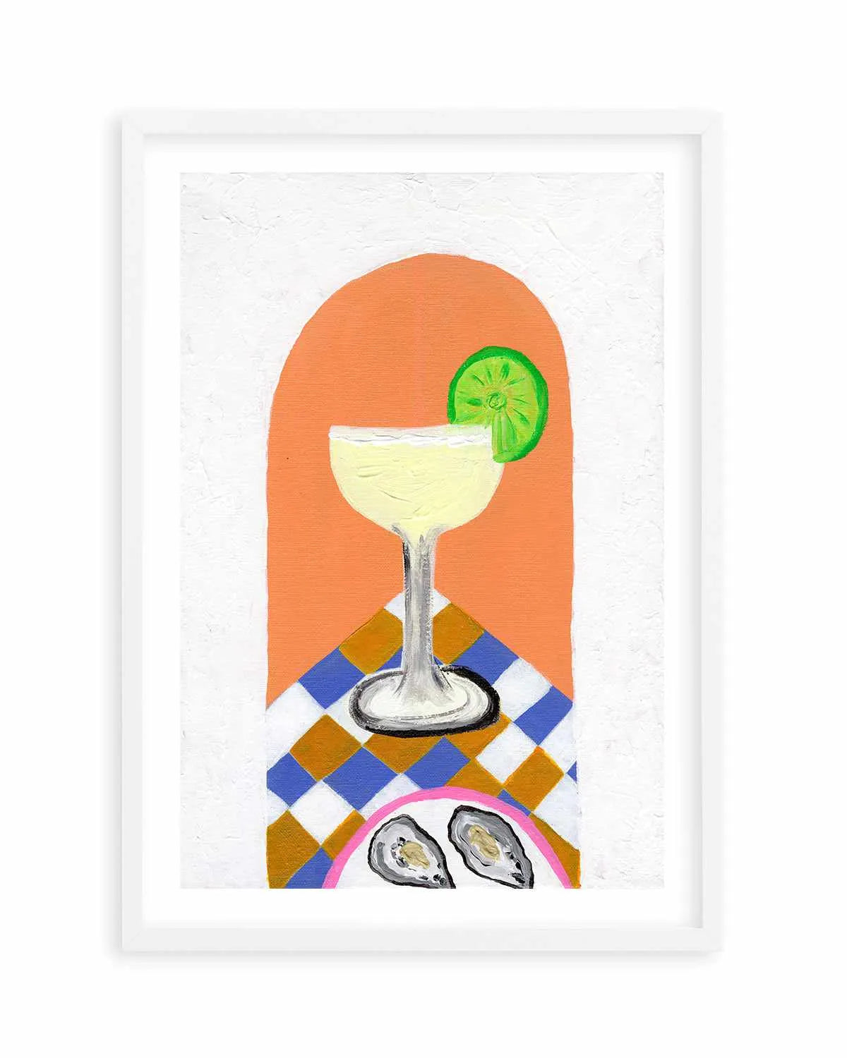 Oysters by Britney Turner Art Print from Olive et Oriel where you can shop wallpaper and artworks online