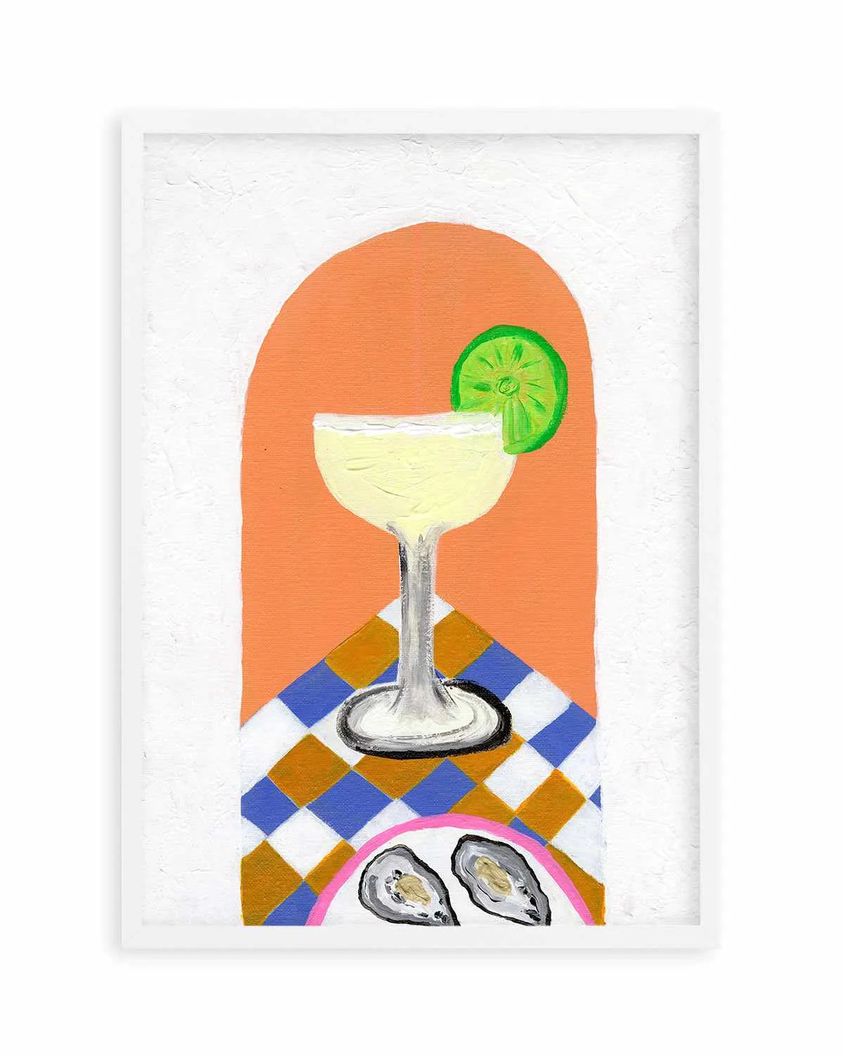 Oysters by Britney Turner Art Print from Olive et Oriel where you can shop wallpaper and artworks online