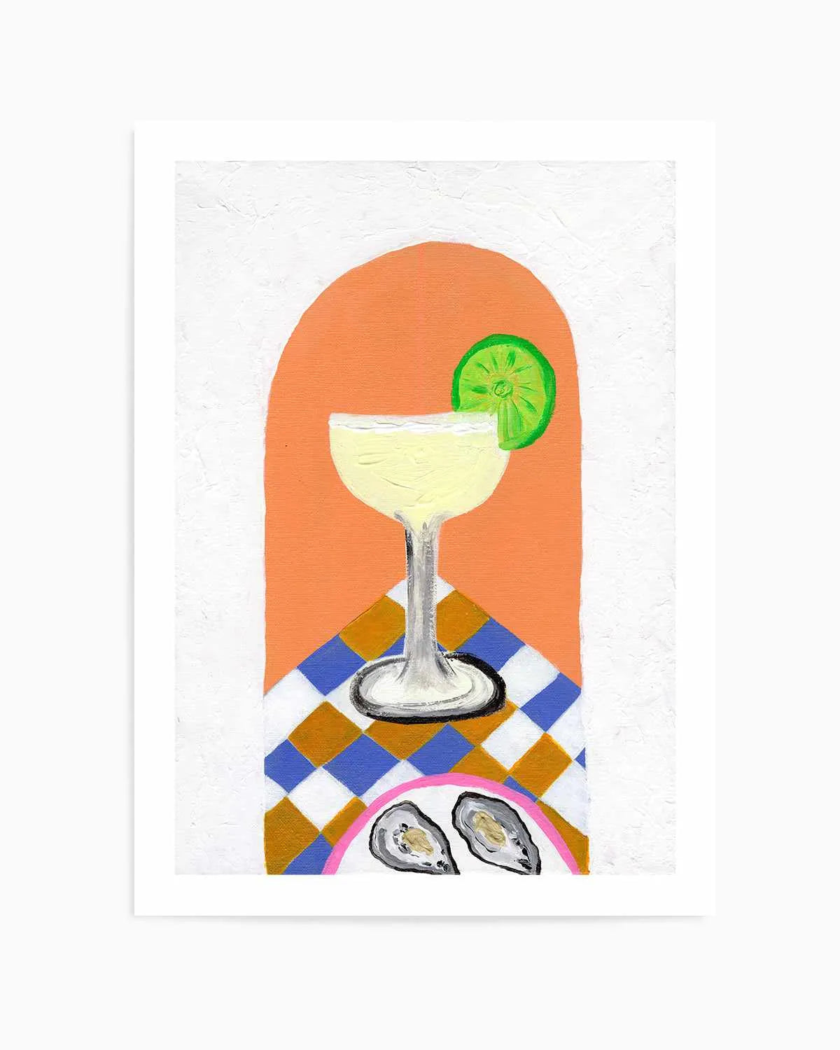 Oysters by Britney Turner Art Print from Olive et Oriel where you can shop wallpaper and artworks online