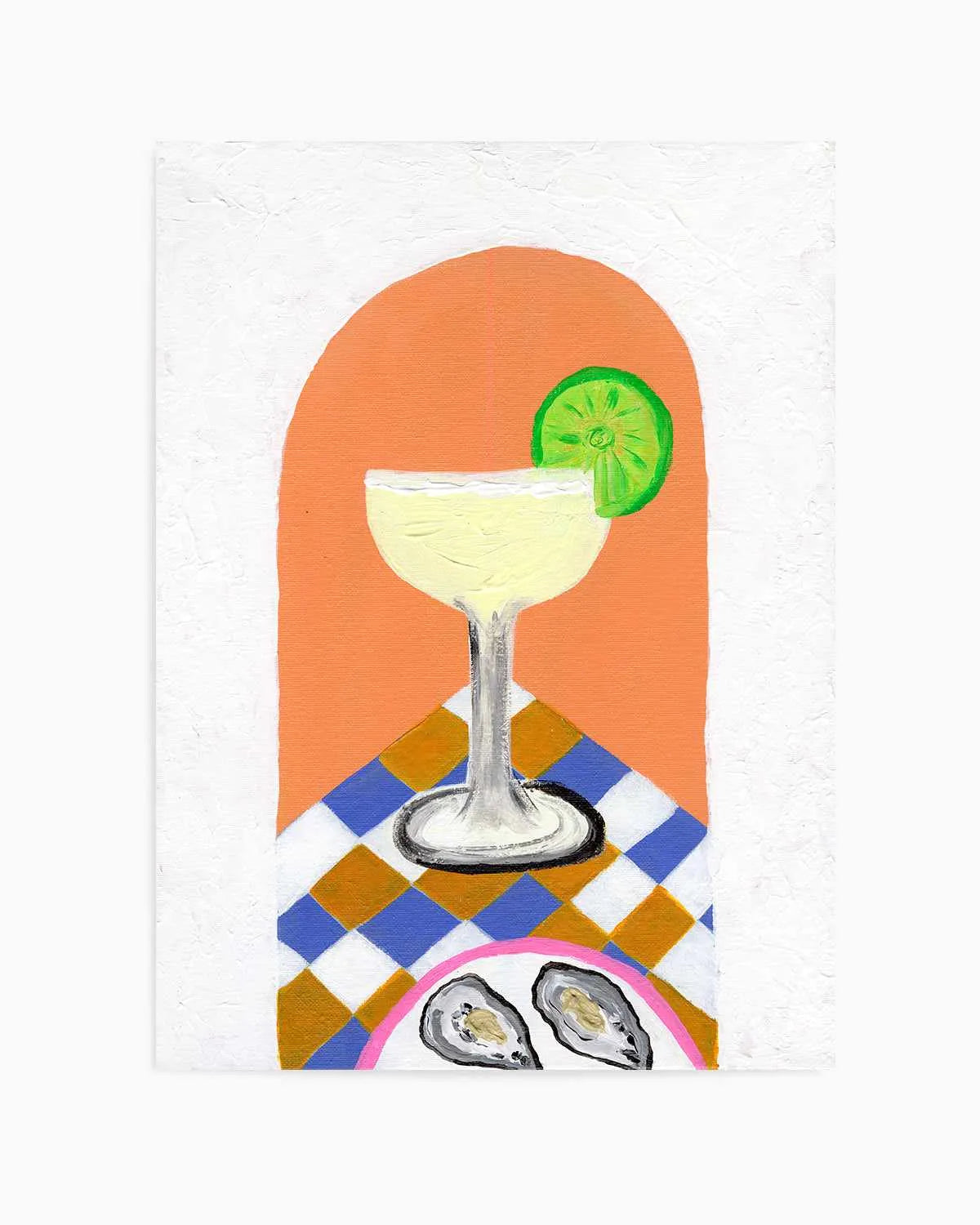 Oysters by Britney Turner Art Print from Olive et Oriel where you can shop wallpaper and artworks online