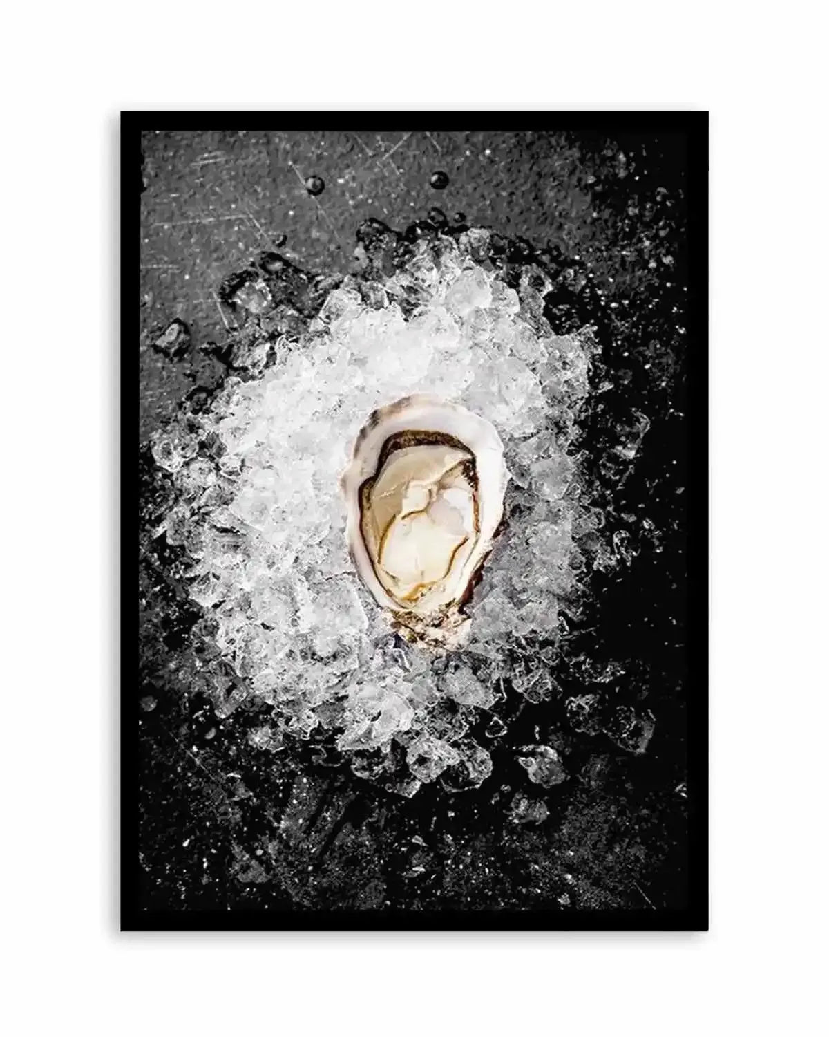 Oysters on Ice Art Print from Olive et Oriel where you can shop wallpaper and artworks online