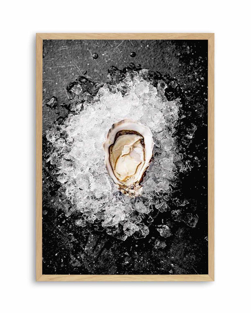 Oysters on Ice Art Print