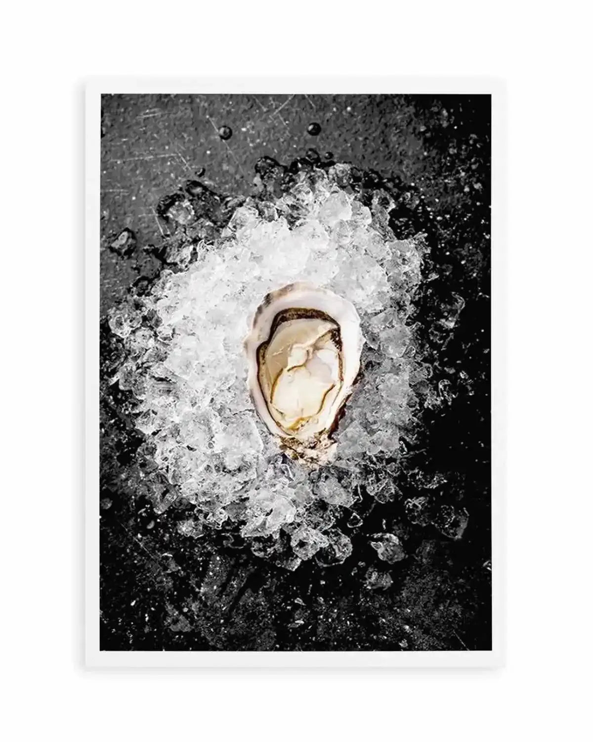 Oysters on Ice Art Print from Olive et Oriel where you can shop wallpaper and artworks online