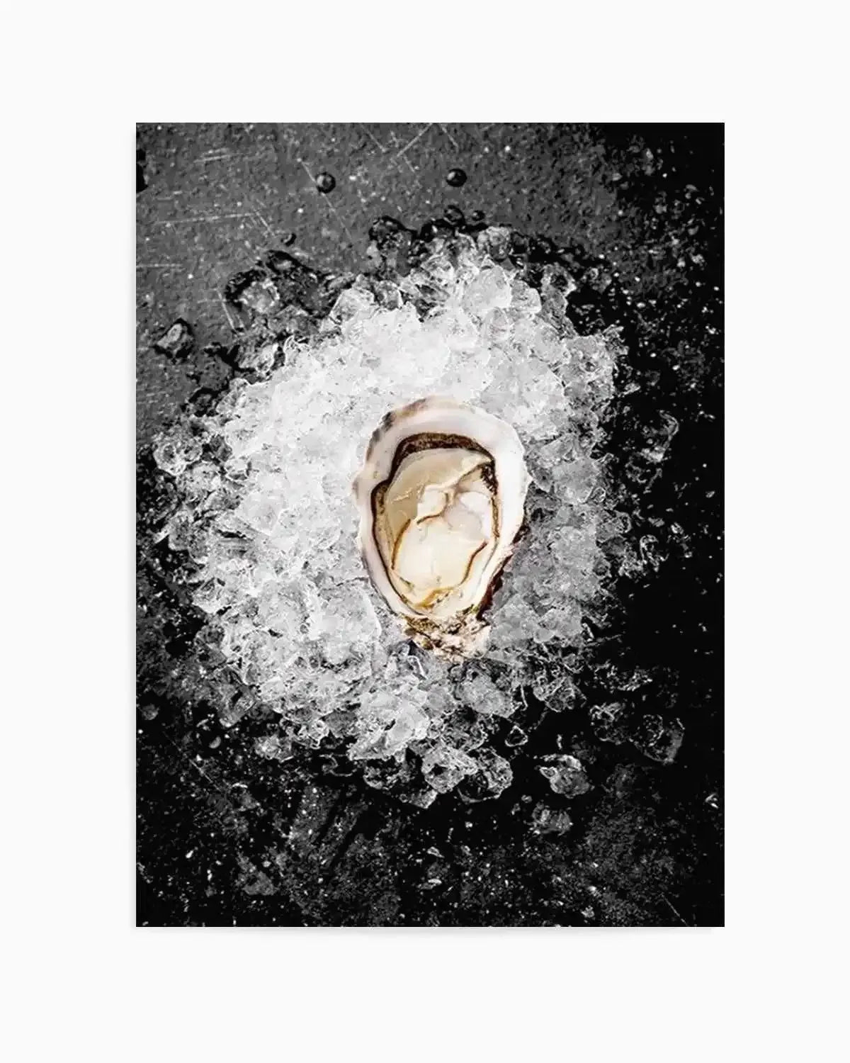 Oysters on Ice Art Print from Olive et Oriel where you can shop wallpaper and artworks online