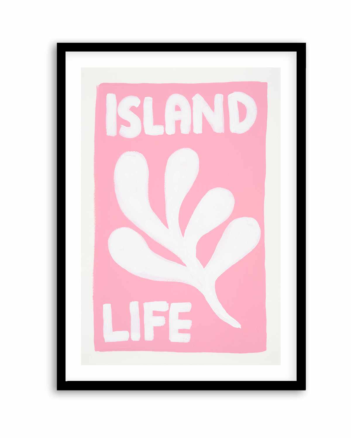 Pink Island Life by Teena Zerefos | Art Print