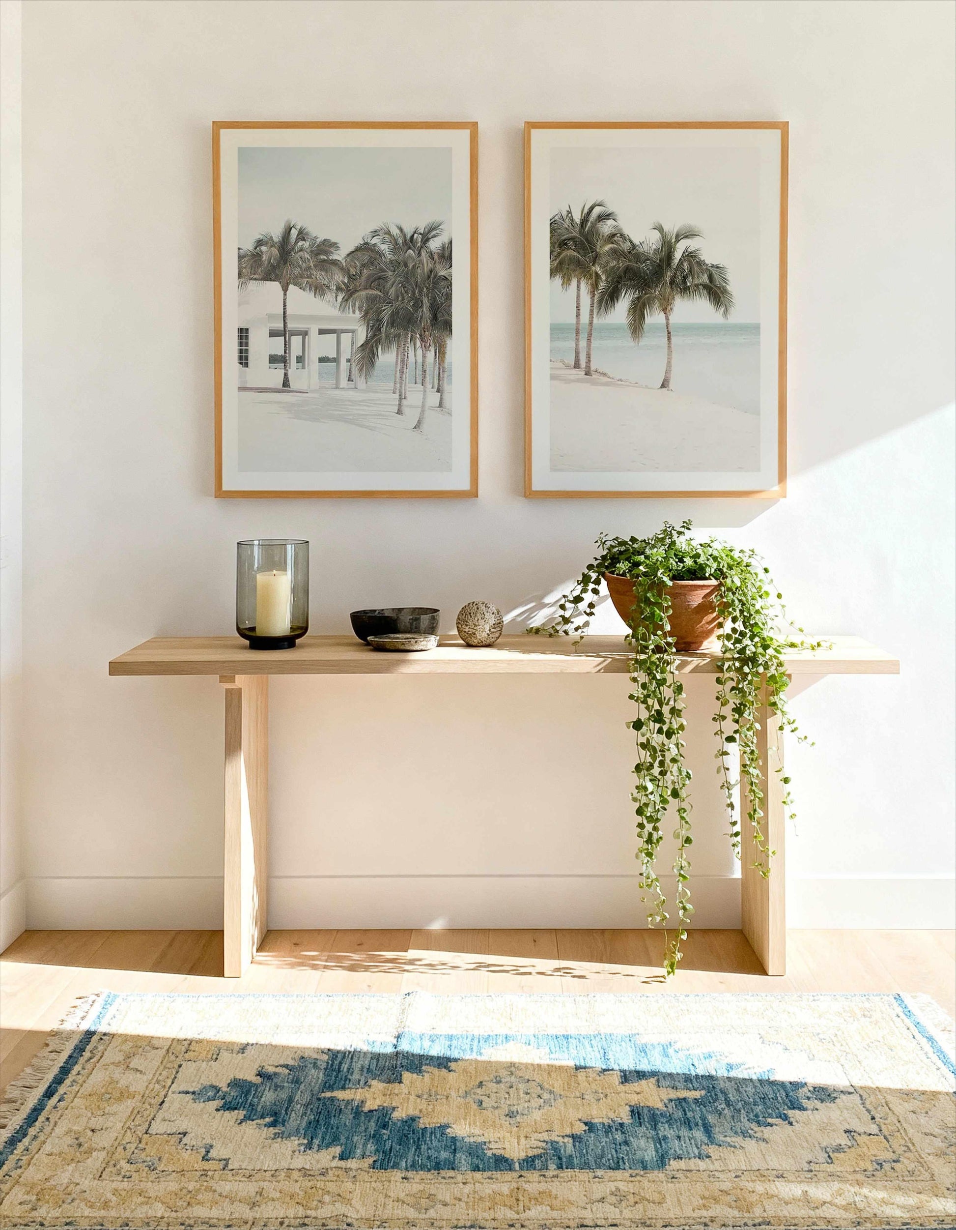 Pacifico II & Island Palms Art Print Set of 2 | Matching Wall Art from Olive et Oriel where you can shop wallpaper and artworks online
