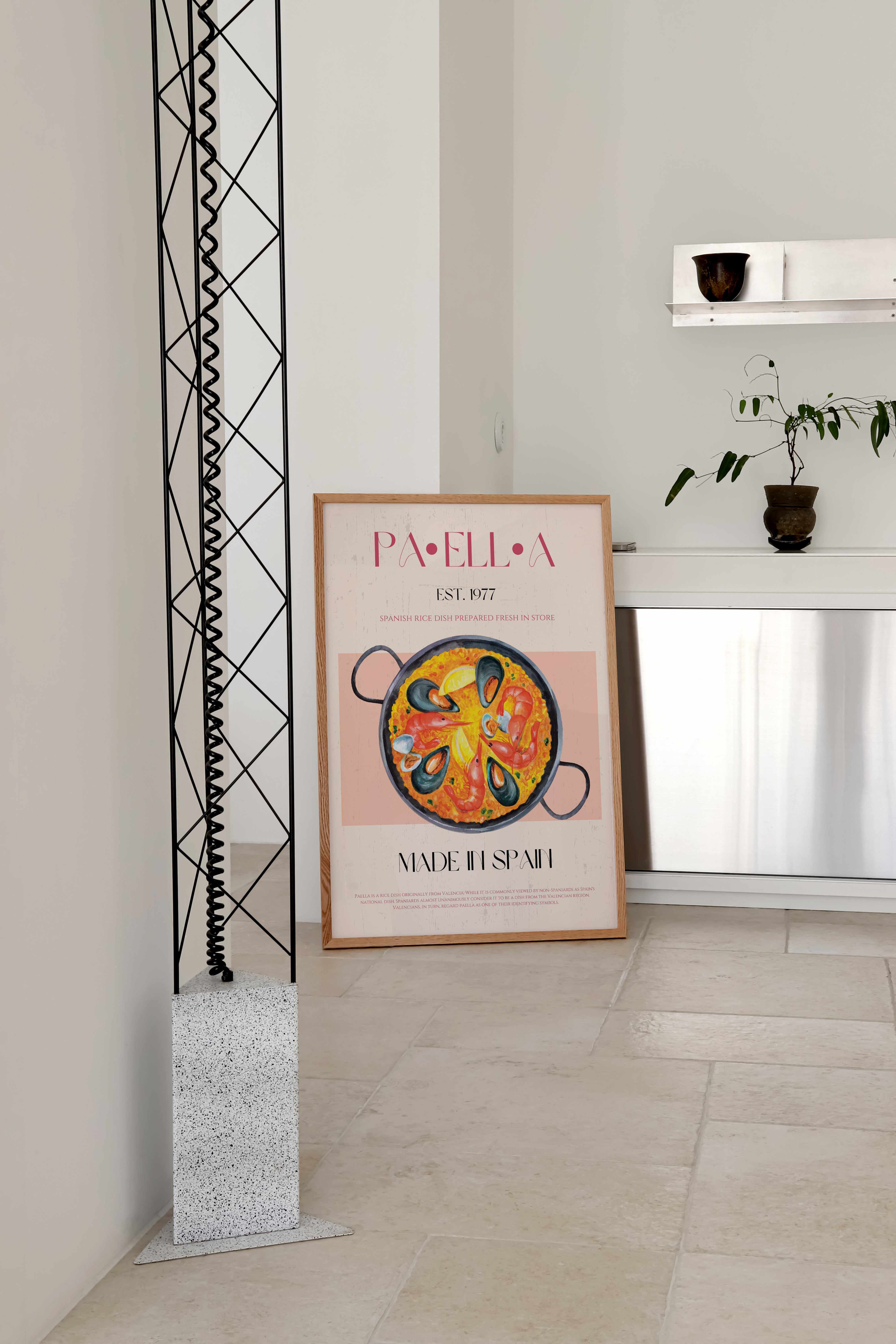 Paella By Nazma Khokbar | Art Print