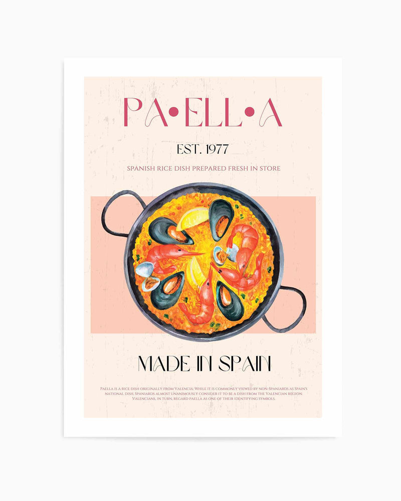 Paella By Nazma Khokbar | Art Print