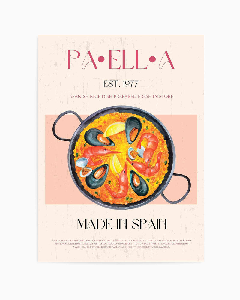 Paella By Nazma Khokbar | Art Print