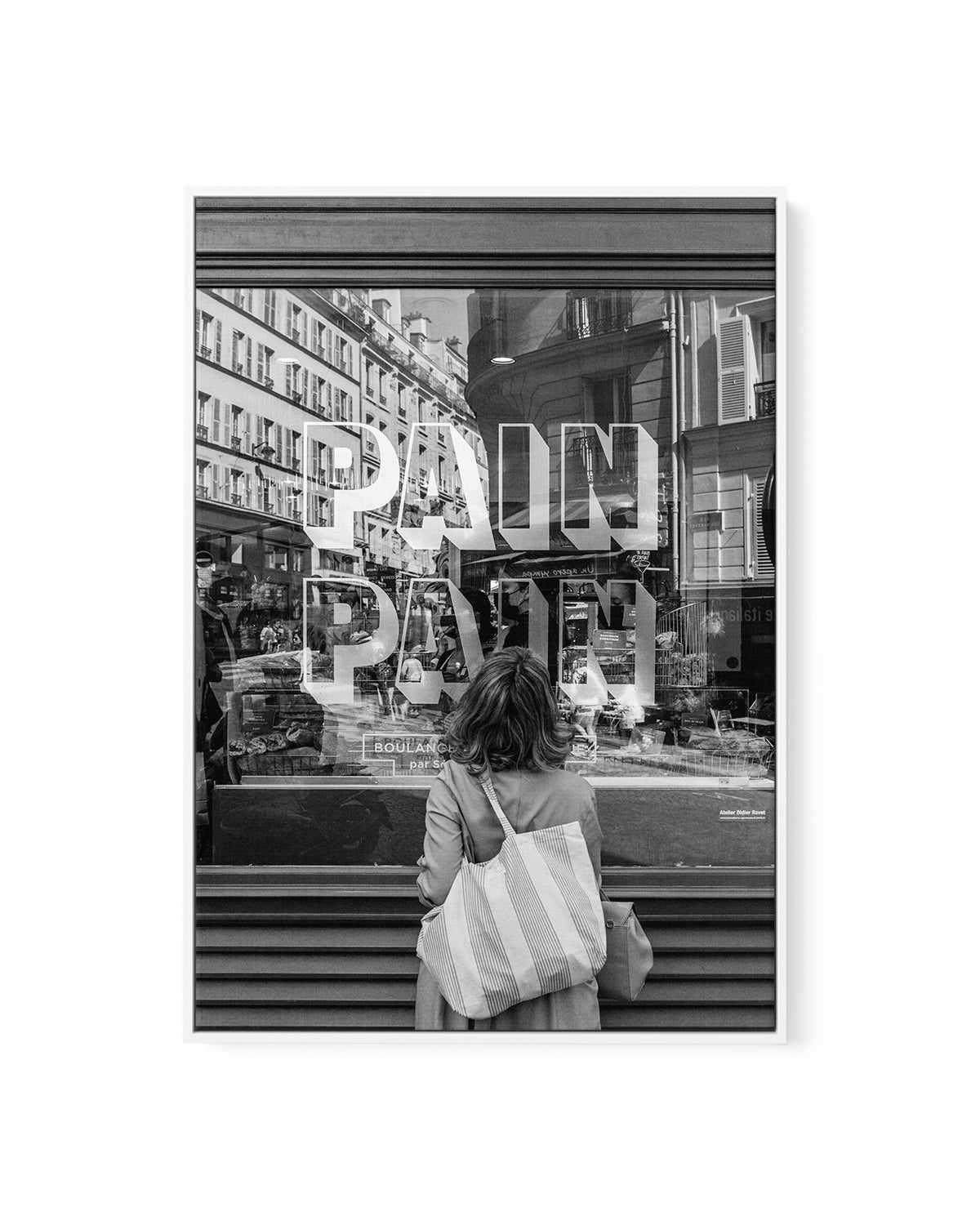 Pain Pain by Jovani Demetrie | Framed Canvas Art Print