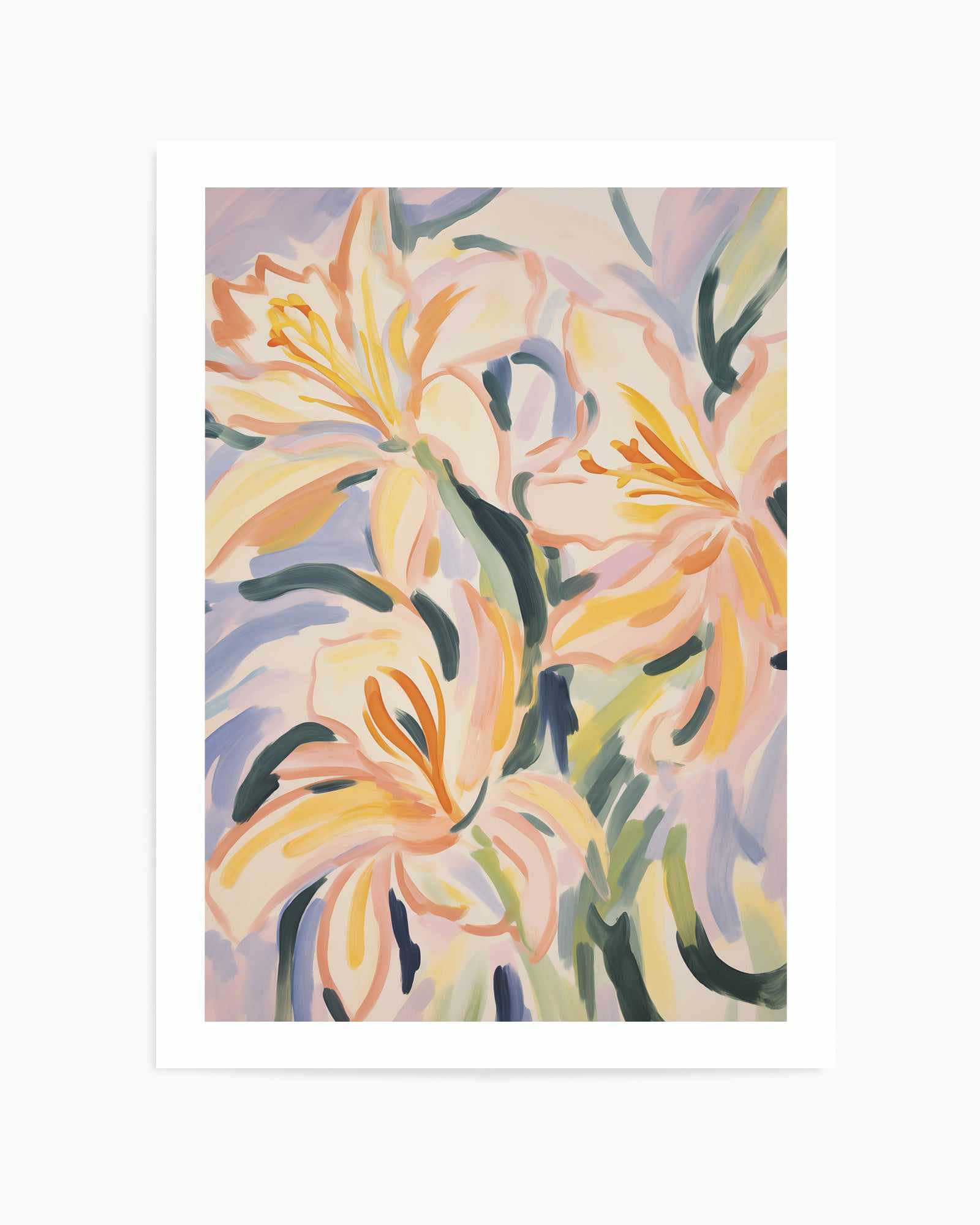 Painted Petals | Art Print