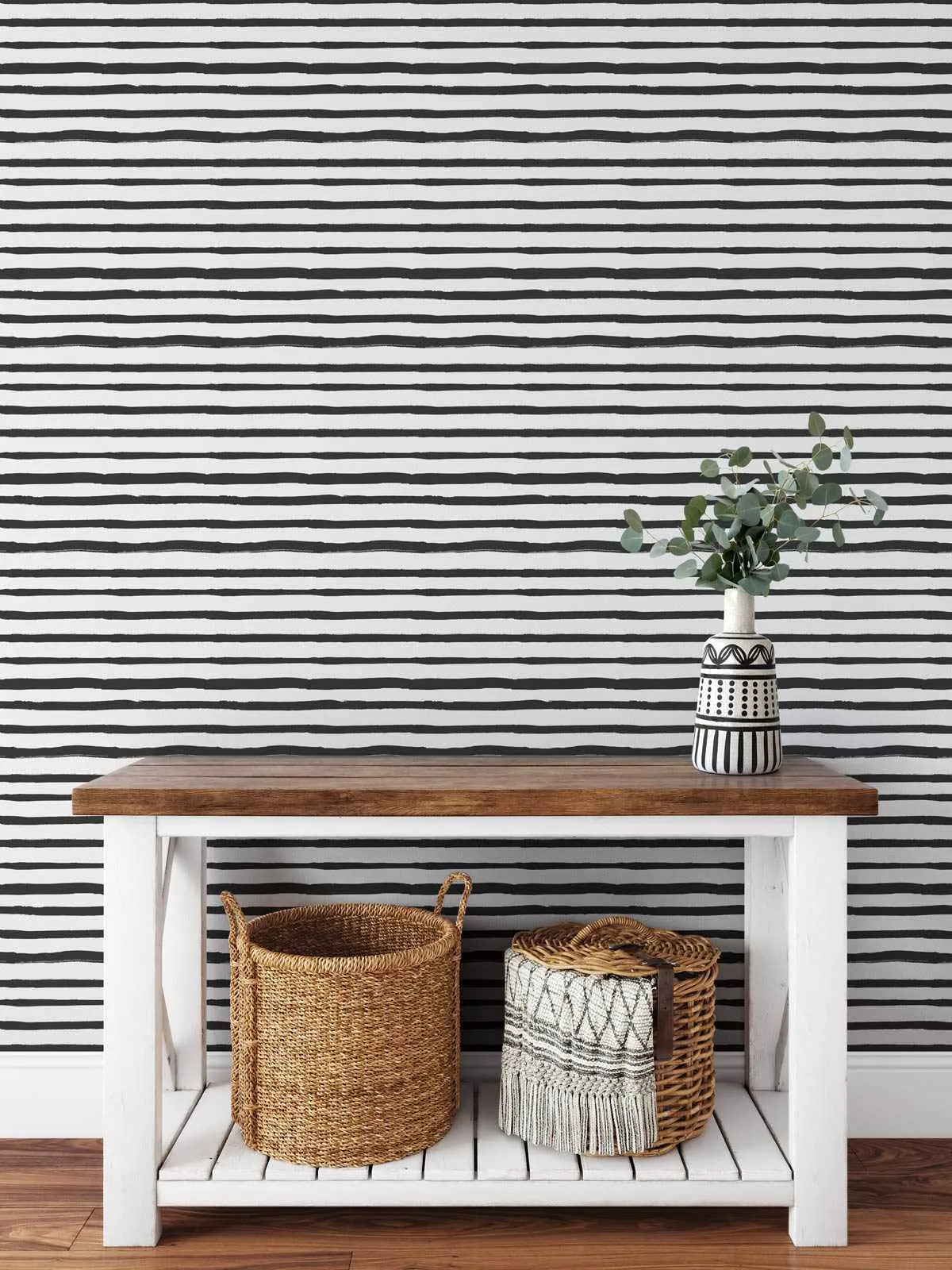 Painterly Stripe Wallpaper | 3 Colour Options-Wallpaper-Buy Kids Removable Wallpaper Online Our Custom Made Children‚àö¬¢‚Äö√á¬®‚Äö√ë¬¢s Wallpapers Are A Fun Way To Decorate And Enhance Boys Bedroom Decor And Girls Bedrooms They Are An Amazing Addition To Your Kids Bedroom Walls Our Collection of Kids Wallpaper Is Sure To Transform Your Kids Rooms Interior Style From Pink Wallpaper To Dinosaur Wallpaper Even Marble Wallpapers For Teen Boys Shop Peel And Stick Wallpaper Online Today With Olive et Oriel