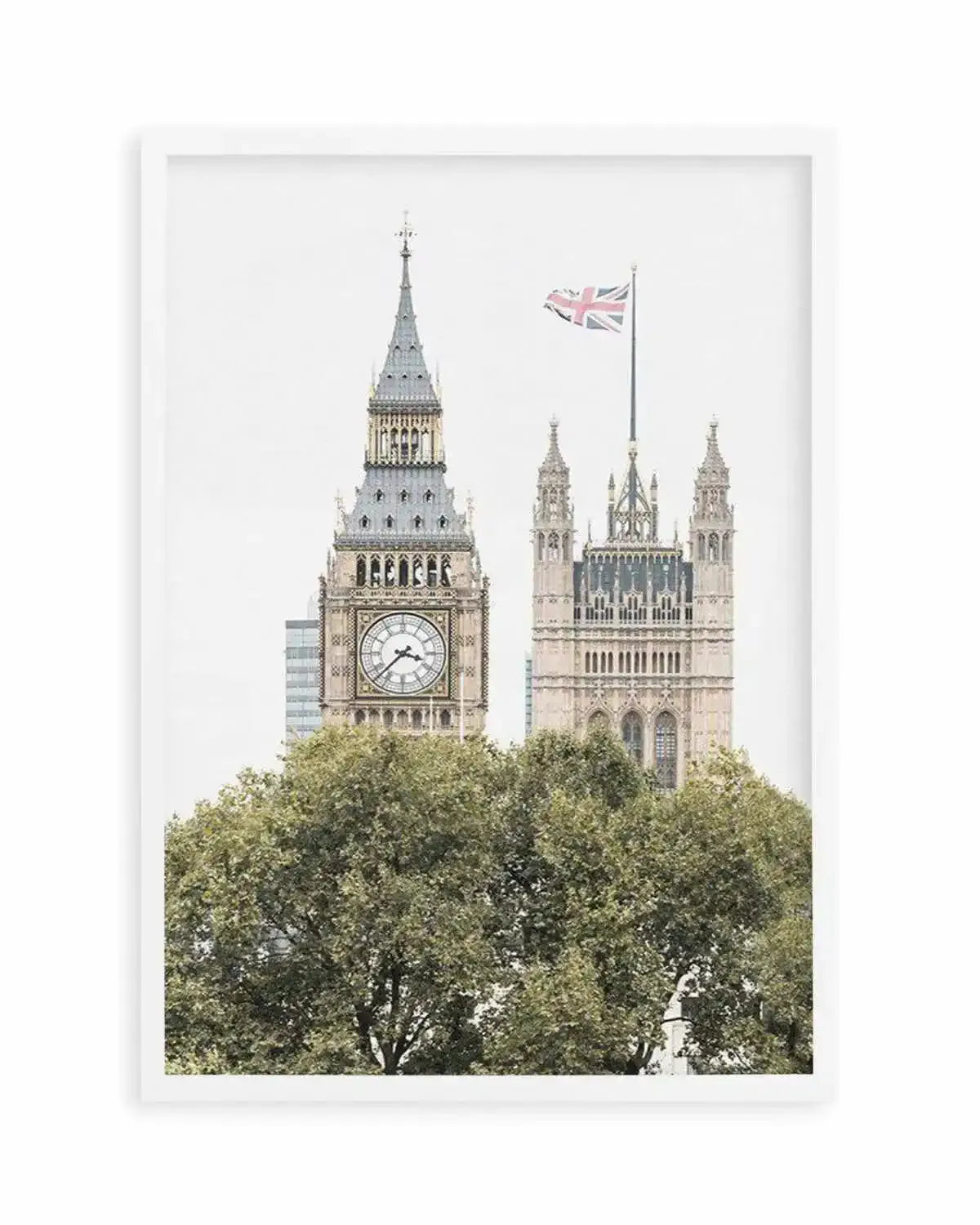 Palace of West Minster, England Art Print from Olive et Oriel where you can shop wallpaper and artworks online