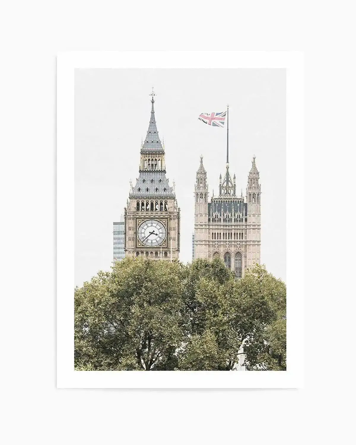 Palace of West Minster, England Art Print from Olive et Oriel where you can shop wallpaper and artworks online