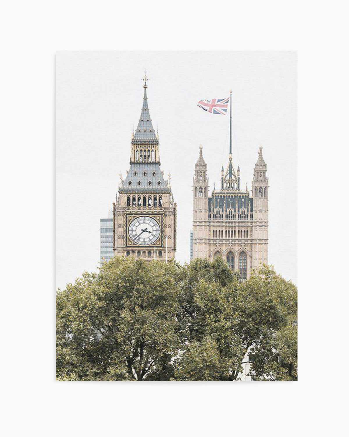 Palace of West Minster, England Art Print