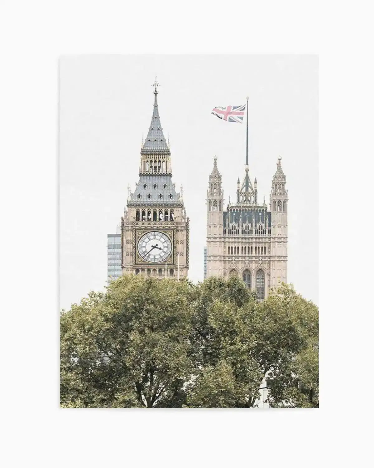 Palace of West Minster, England Art Print from Olive et Oriel where you can shop wallpaper and artworks online