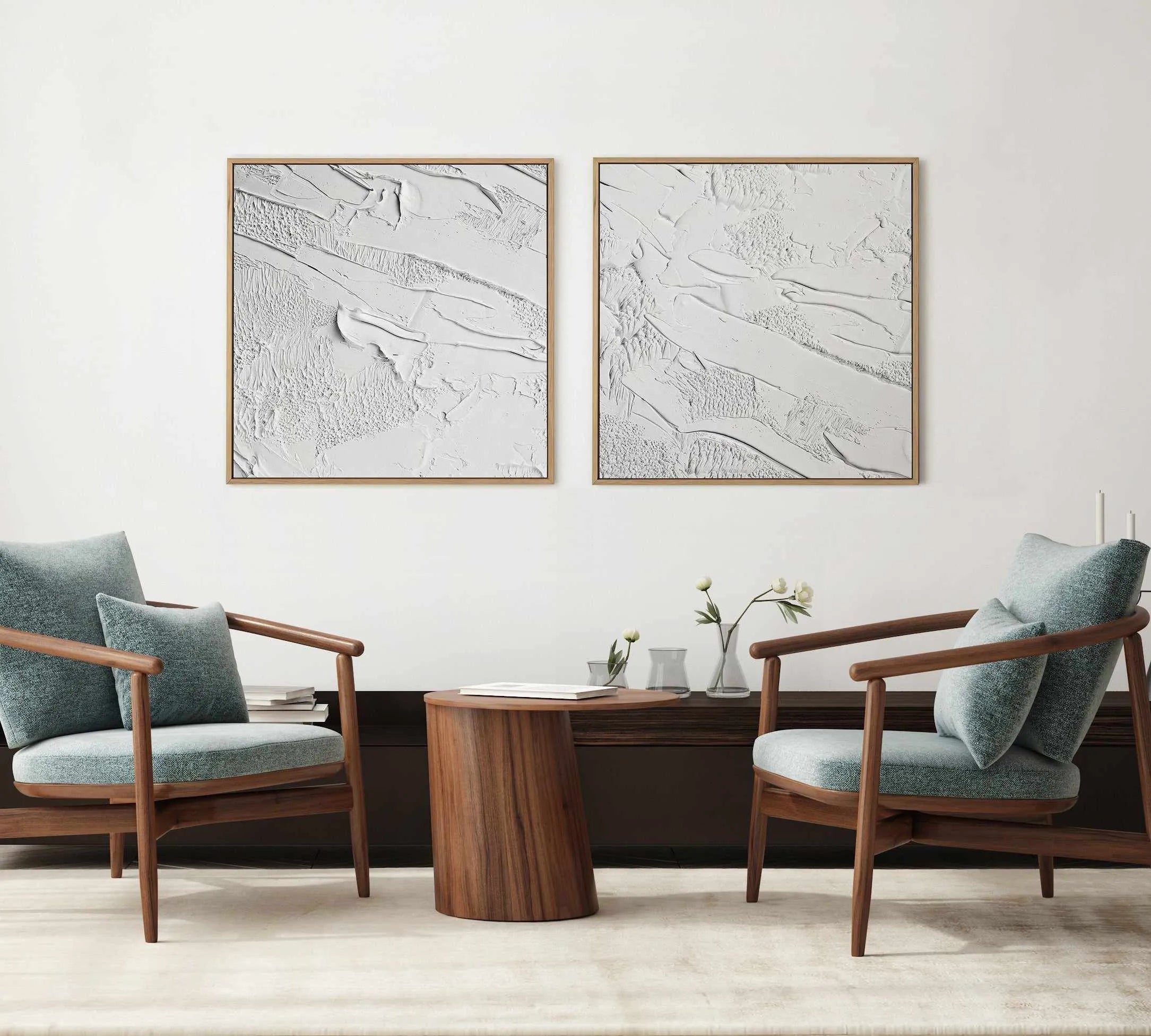 Palette I | Framed Canvas Art Print from Olive et Oriel where you can shop wallpaper and artworks online