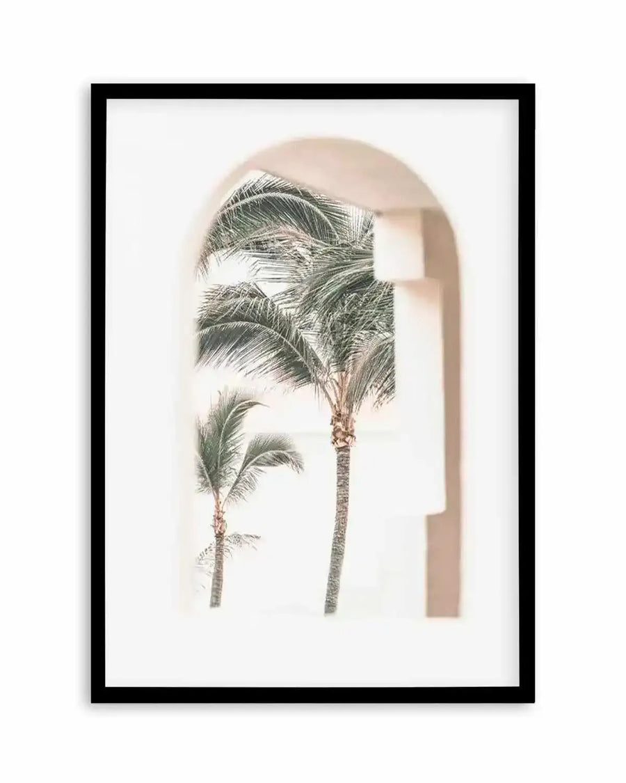 Palm Arch I by Miguel Herandez Art Print from Olive et Oriel where you can shop wallpaper and artworks online