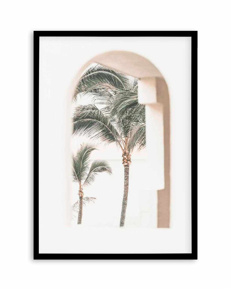 Palm Arch I by Miguel Herandez Art Print