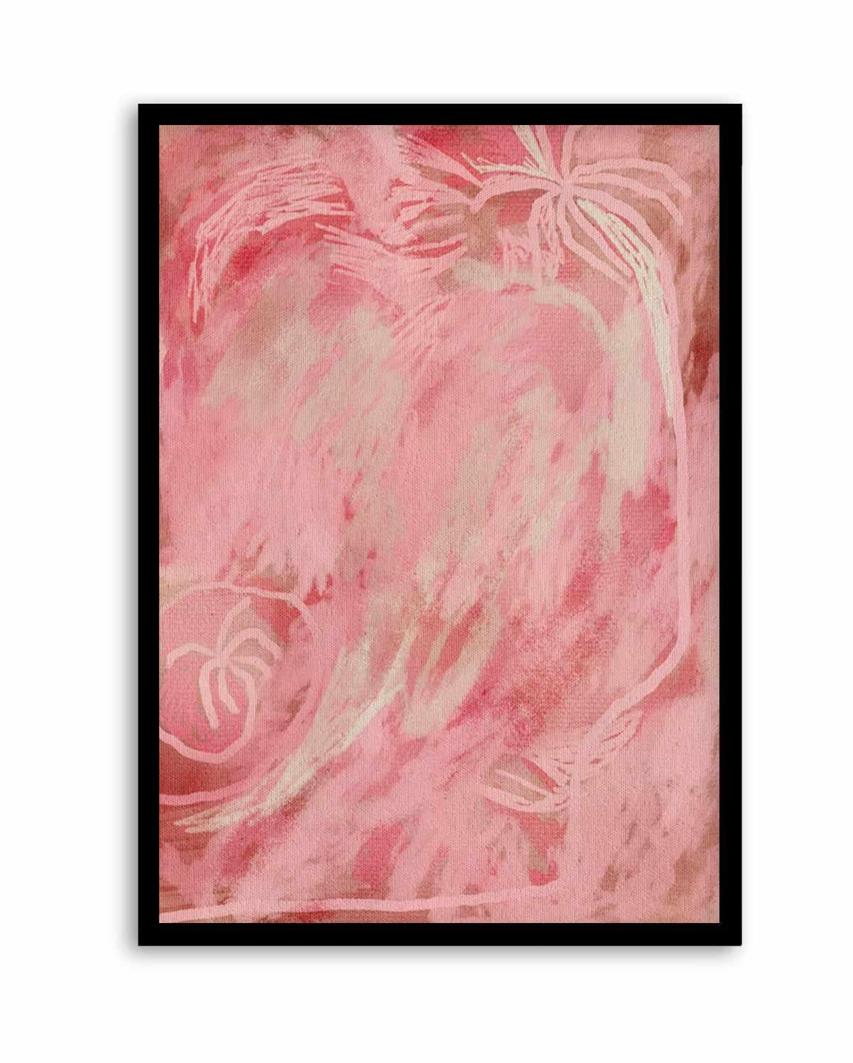Palm Blush by Shatha Al Dafai | Art Print from Olive et Oriel where you can shop wallpaper and artworks online