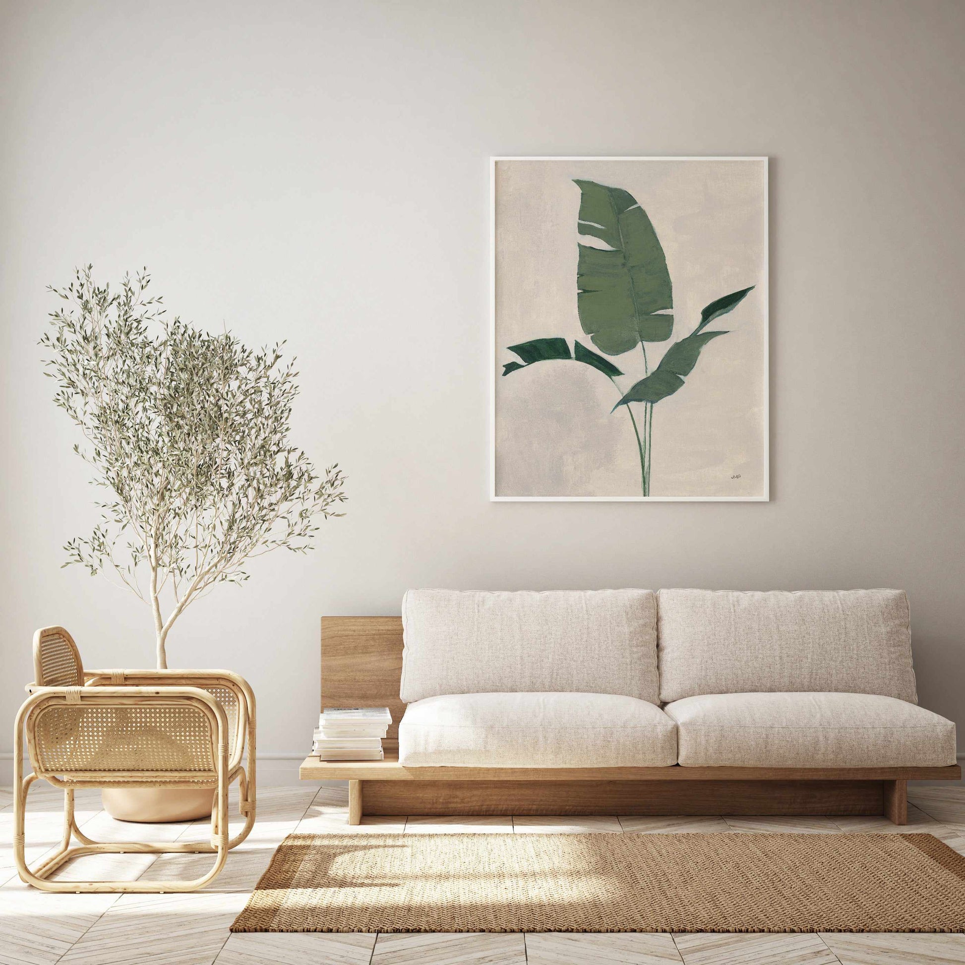 Palm Botanical II | Art Print from Olive et Oriel where you can shop wallpaper and artworks online