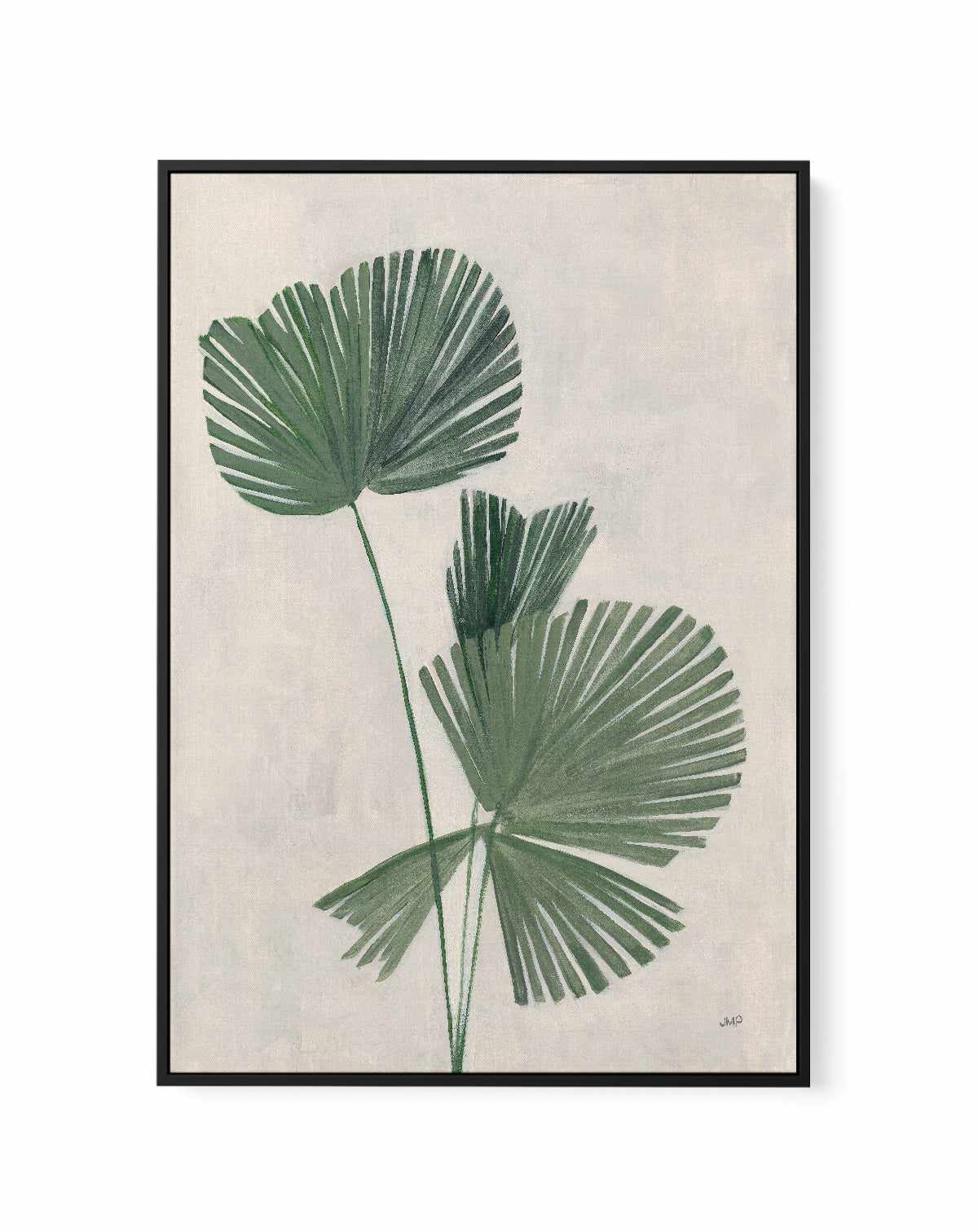 Palm Botanical III | Framed Canvas Art Print