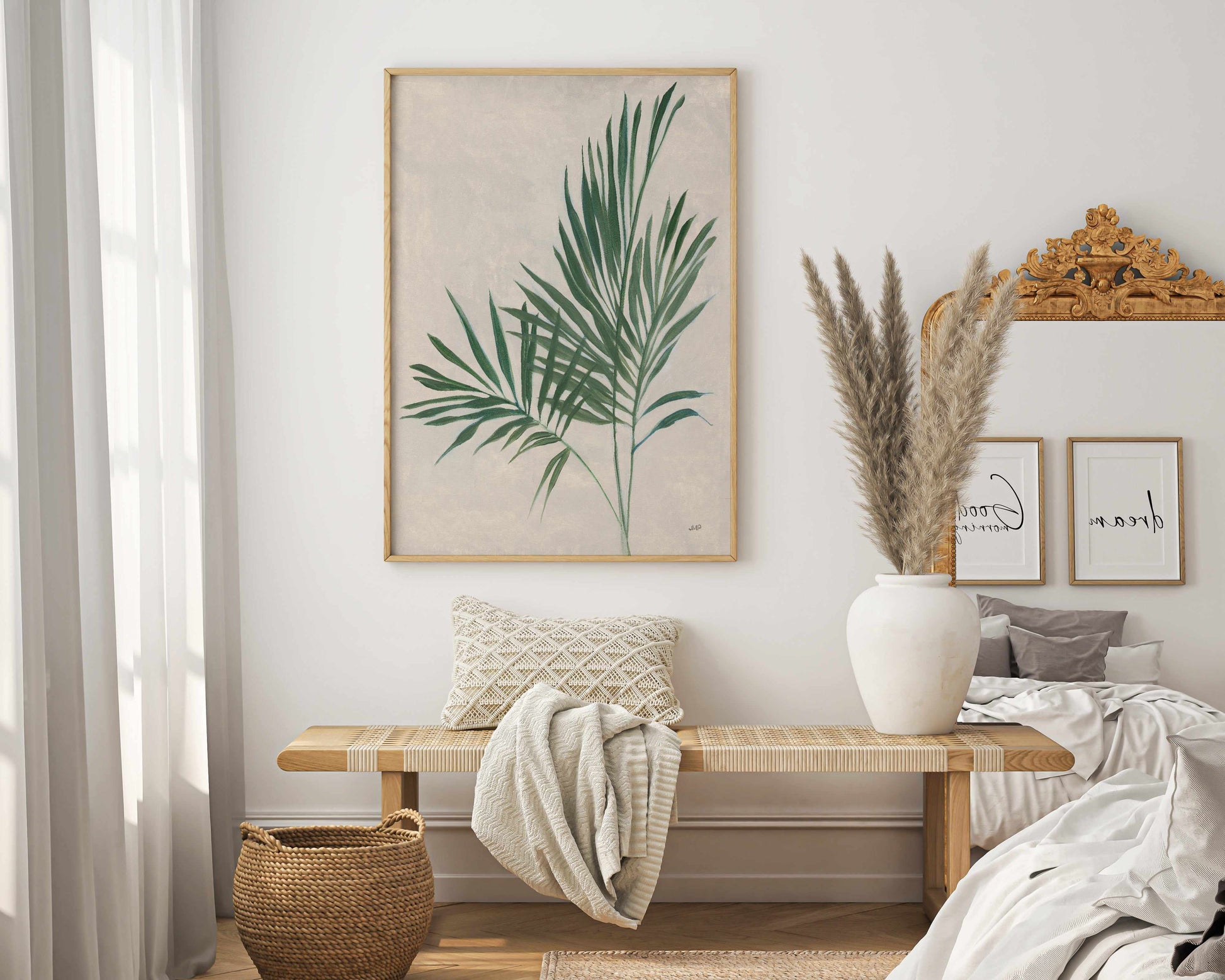 Palm Botanical IV | Art Print from Olive et Oriel where you can shop wallpaper and artworks online