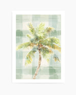 Palm Checks I | Art Print