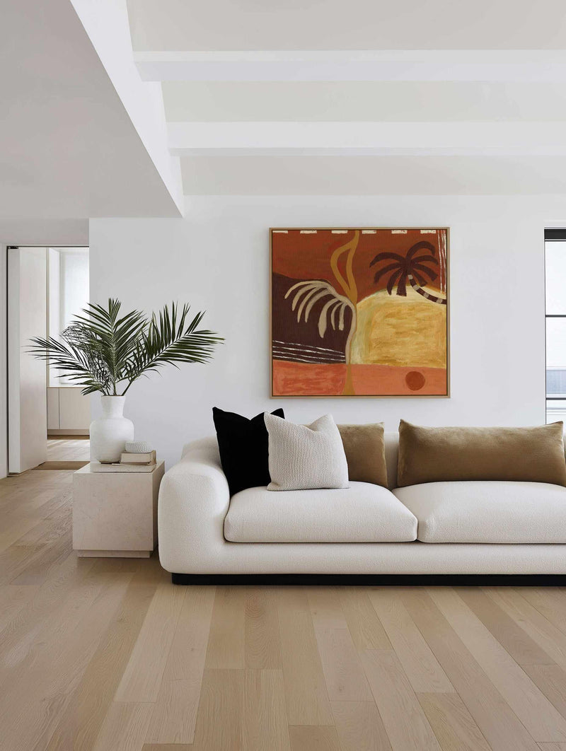 Palm Hawaii by Britney Turner | Framed Canvas Art Print from Olive et Oriel where you can shop wallpaper and artworks online