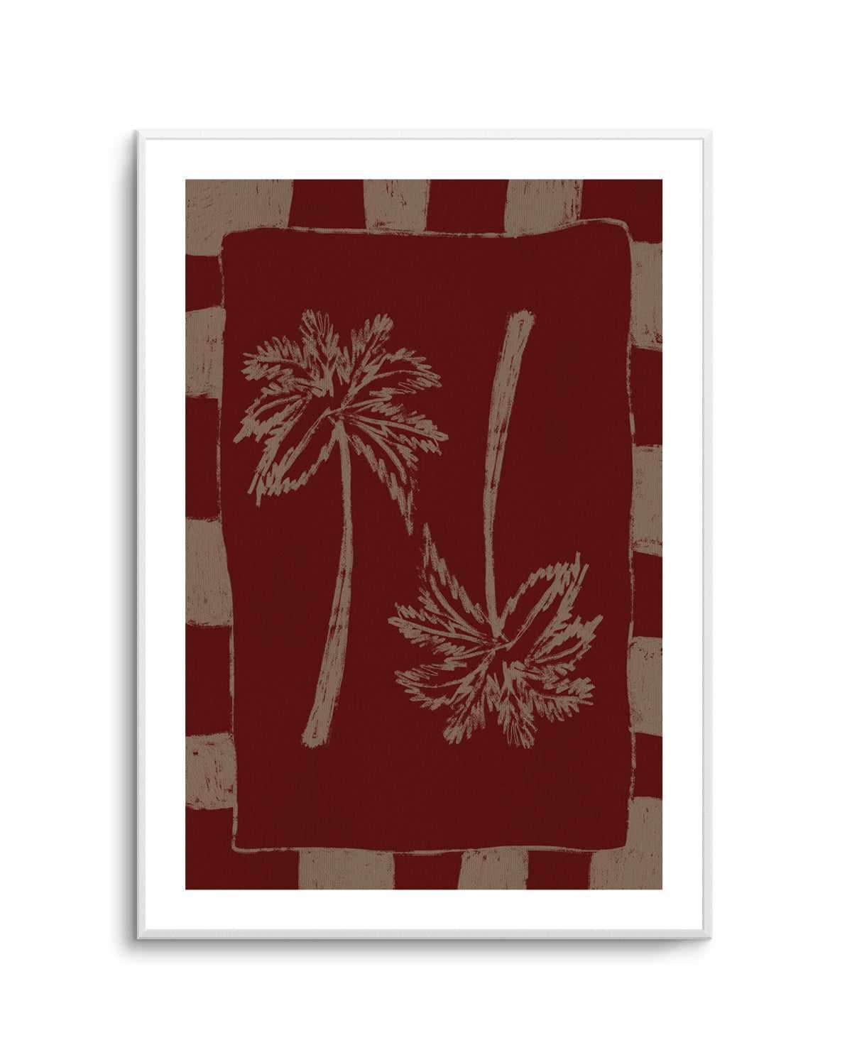 Palm Paradise by Shatha Al Dafai | Art Print from Olive et Oriel where you can shop wallpaper and artworks online