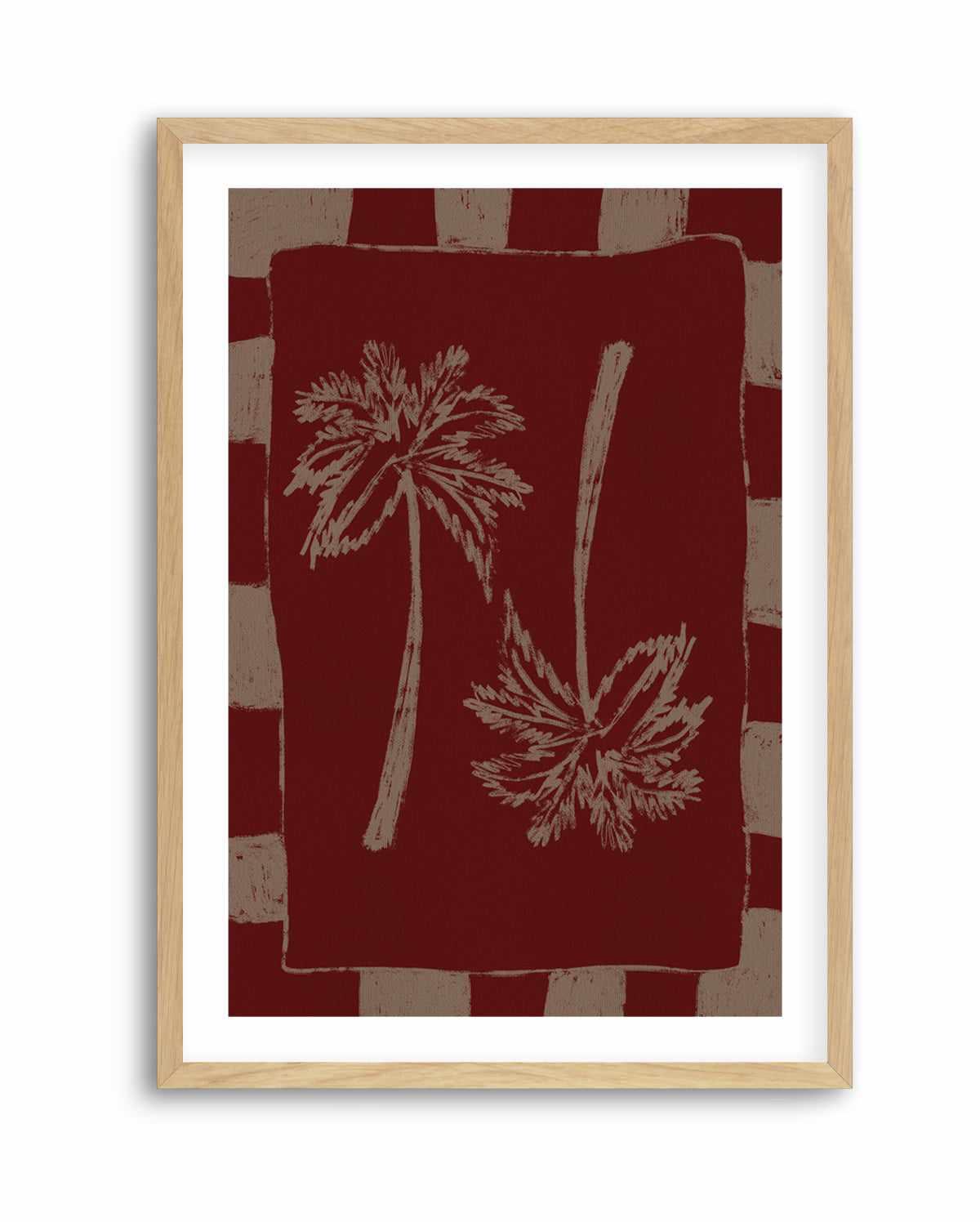 Palm Paradise by Shatha Al Dafai | Art Print from Olive et Oriel where you can shop wallpaper and artworks online