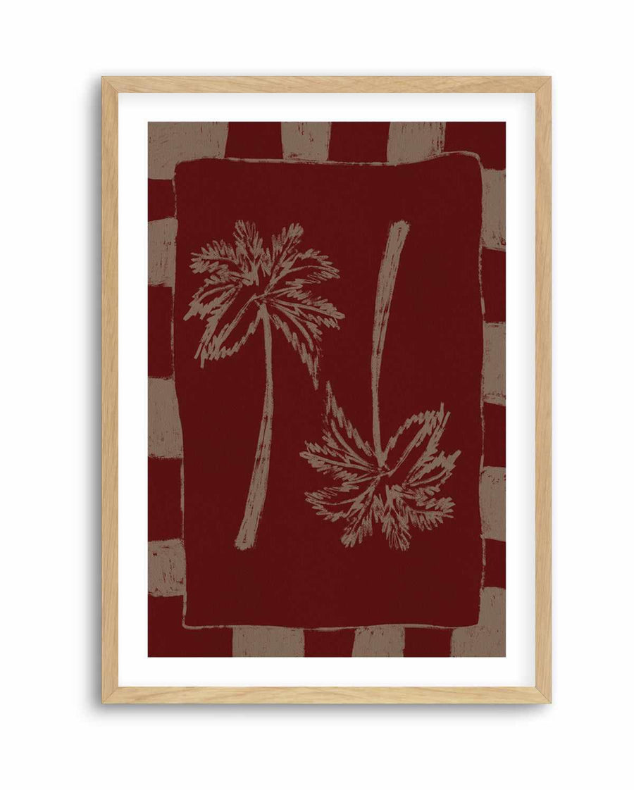 Palm Paradise by Shatha Al Dafai | Art Print from Olive et Oriel where you can shop wallpaper and artworks online