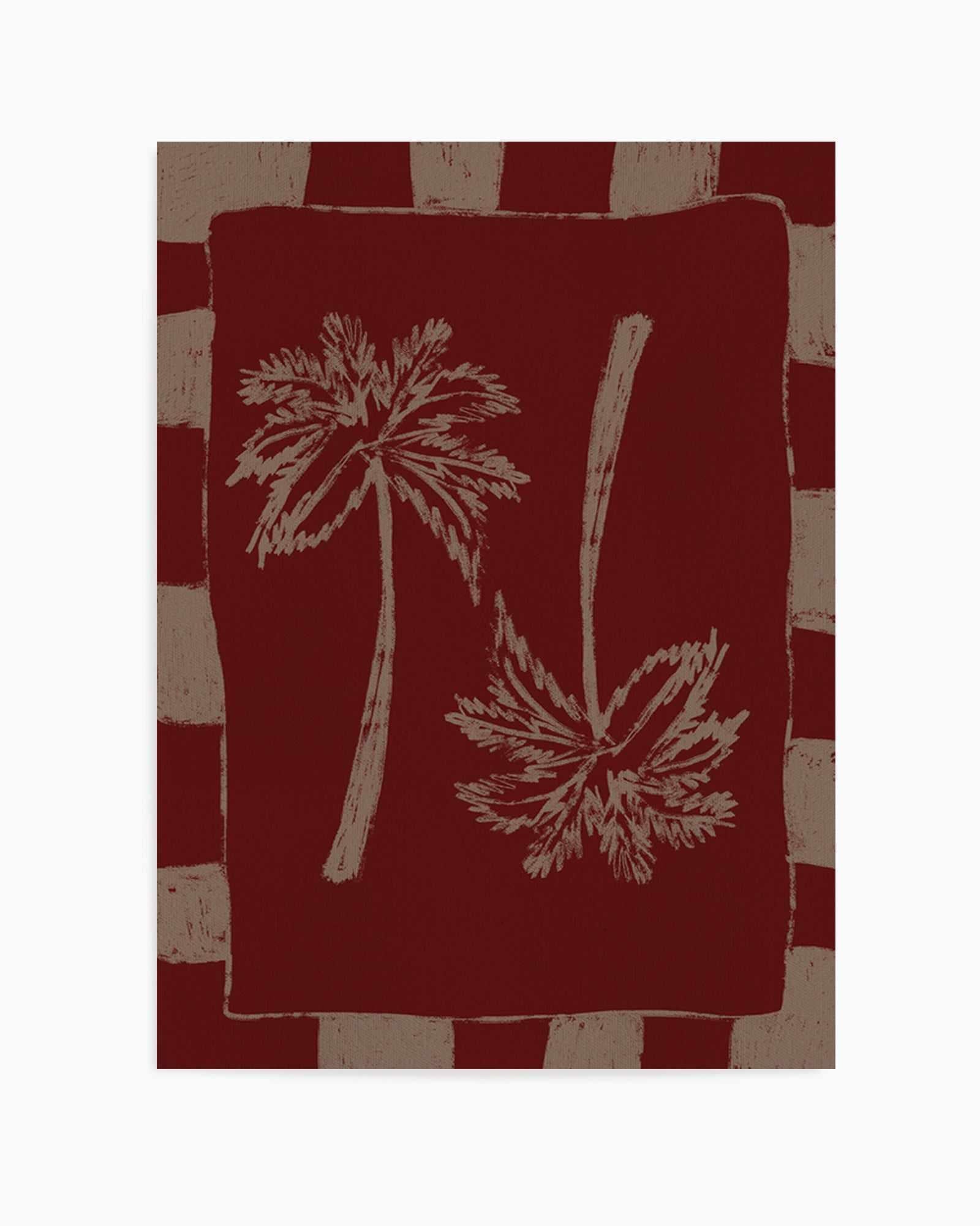 Palm Paradise by Shatha Al Dafai | Art Print from Olive et Oriel where you can shop wallpaper and artworks online