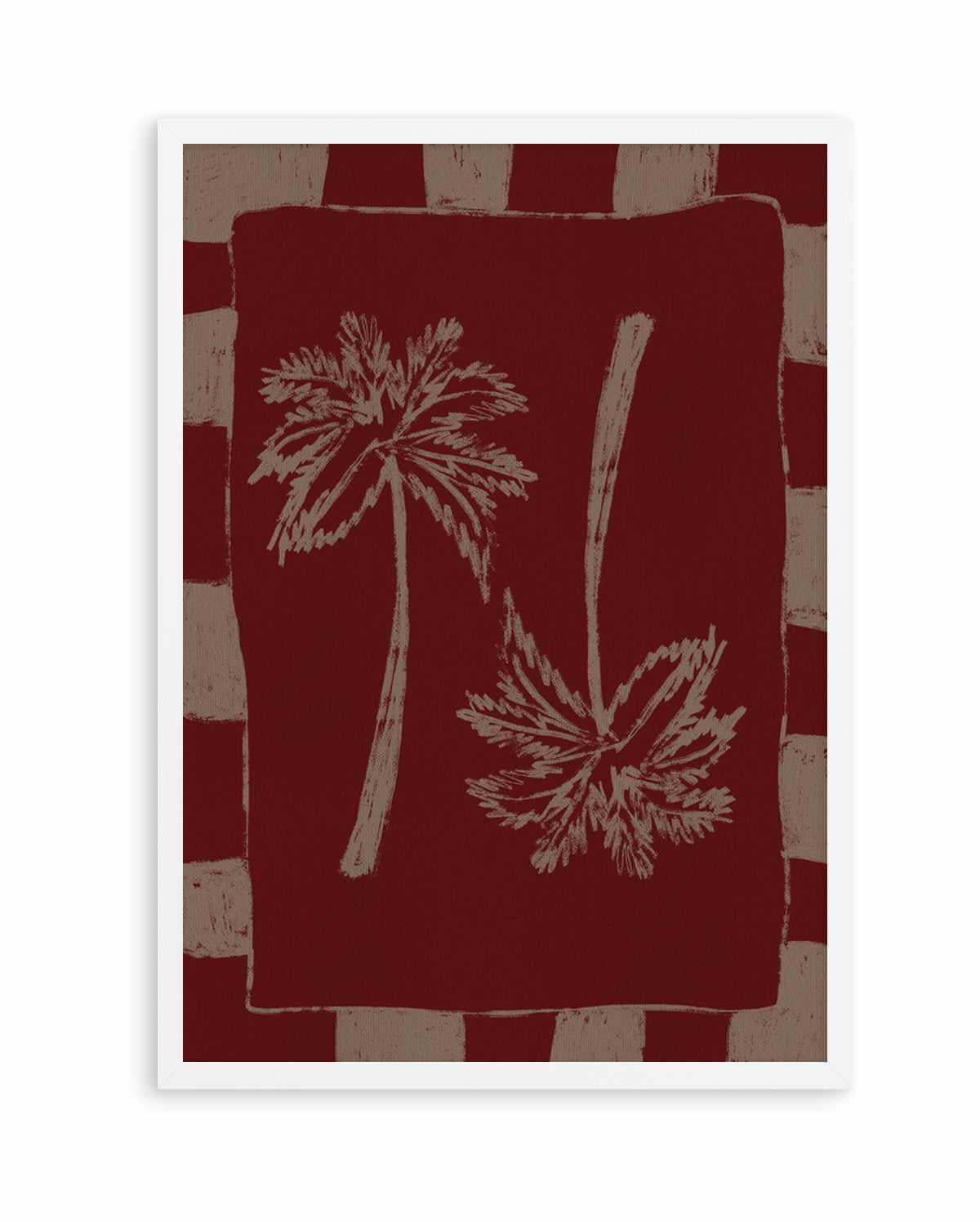 Palm Paradise by Shatha Al Dafai | Art Print from Olive et Oriel where you can shop wallpaper and artworks online