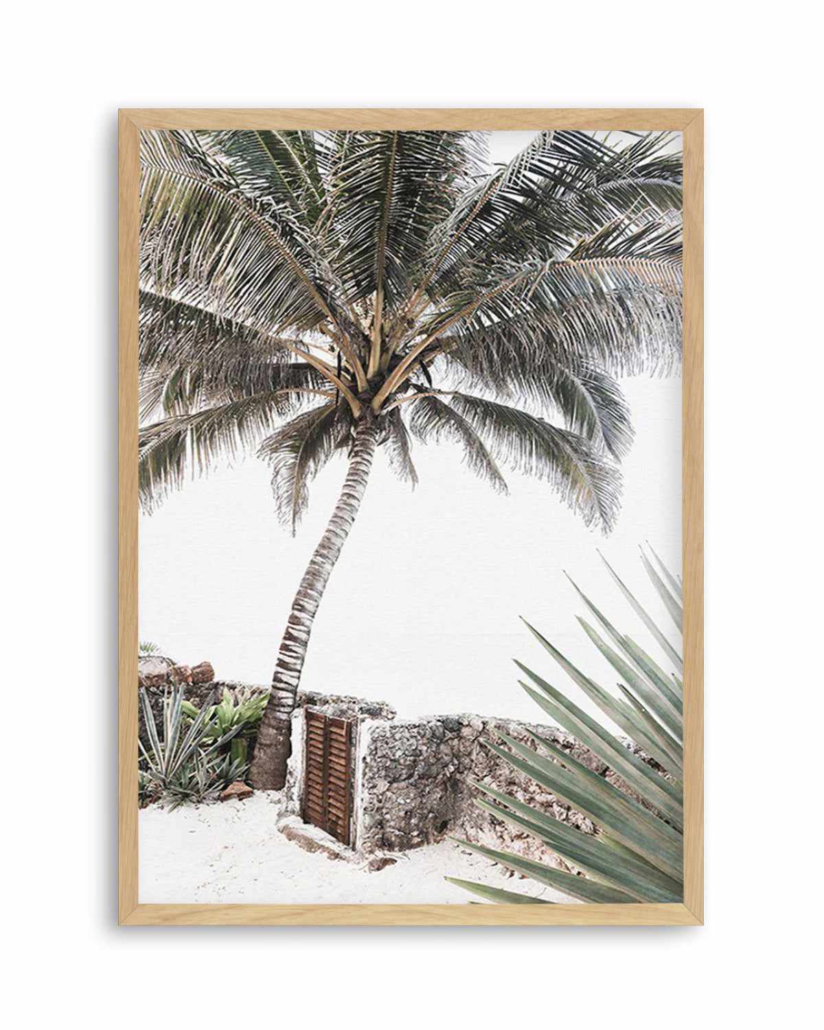 Palm Resort Art Print