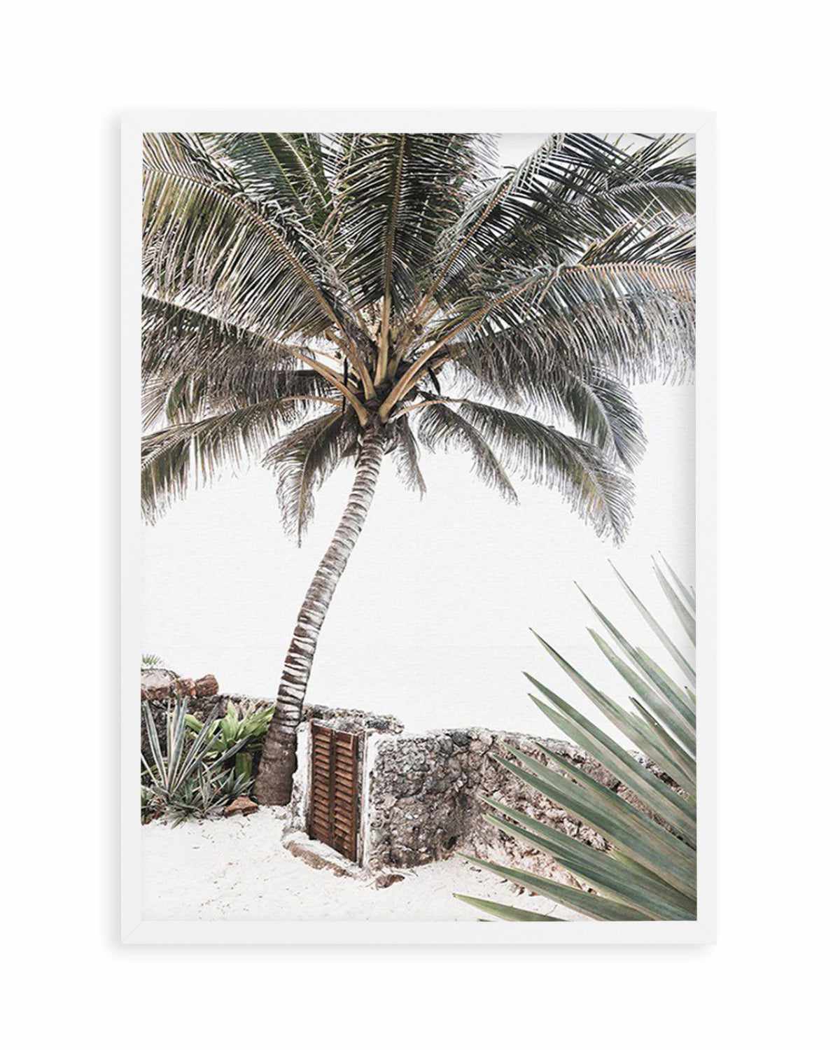 Palm Resort Art Print