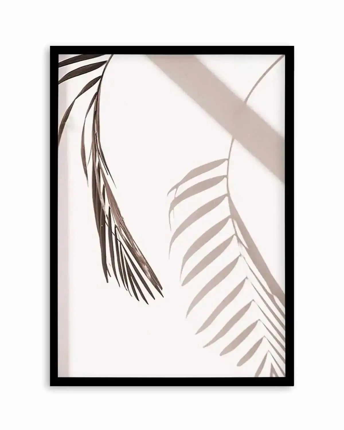 Palm Shadow II Art Print from Olive et Oriel where you can shop wallpaper and artworks online