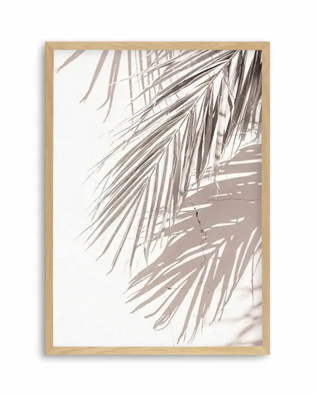 Palm Shadow III Art Print from Olive et Oriel where you can shop wallpaper and artworks online