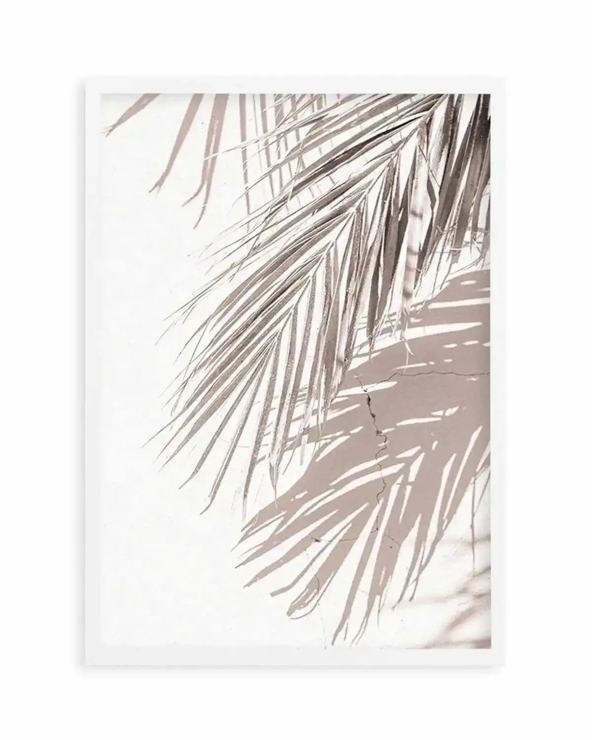 Palm Shadow III Art Print from Olive et Oriel where you can shop wallpaper and artworks online