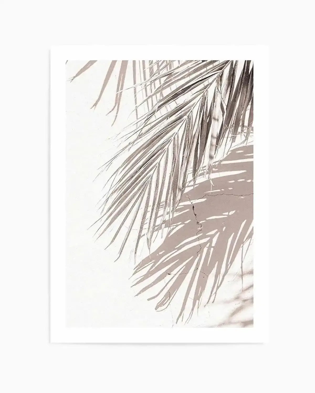 Palm Shadow III Art Print from Olive et Oriel where you can shop wallpaper and artworks online
