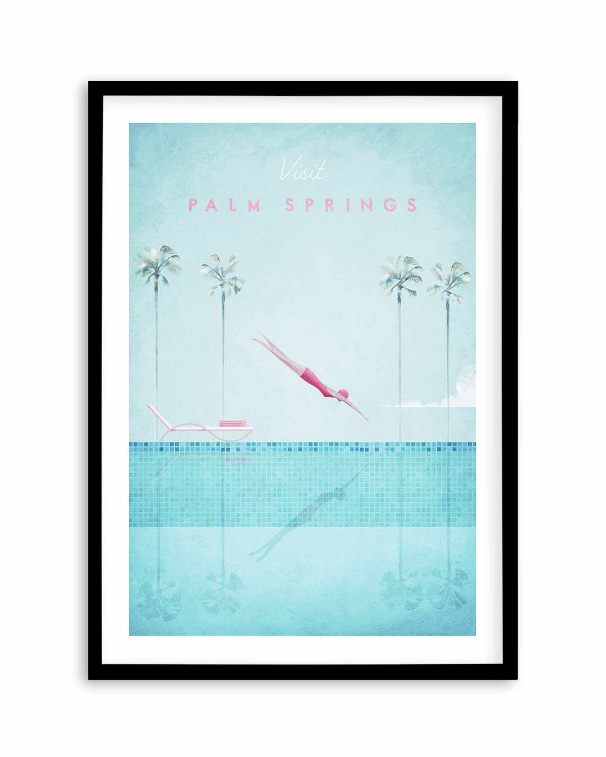 Palm Springs by Henry Rivers Art Print