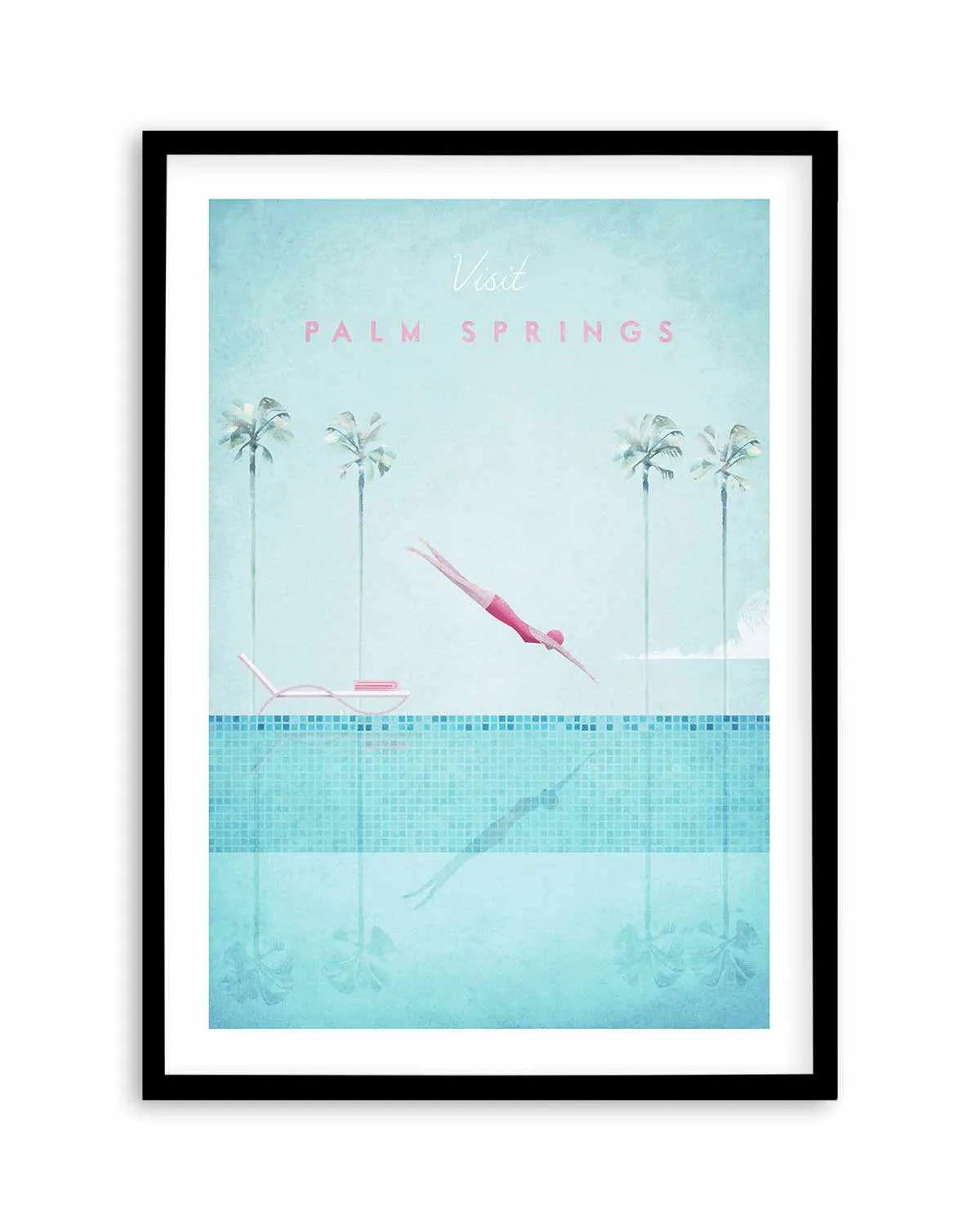 Palm Springs by Henry Rivers Art Print from Olive et Oriel where you can shop wallpaper and artworks online