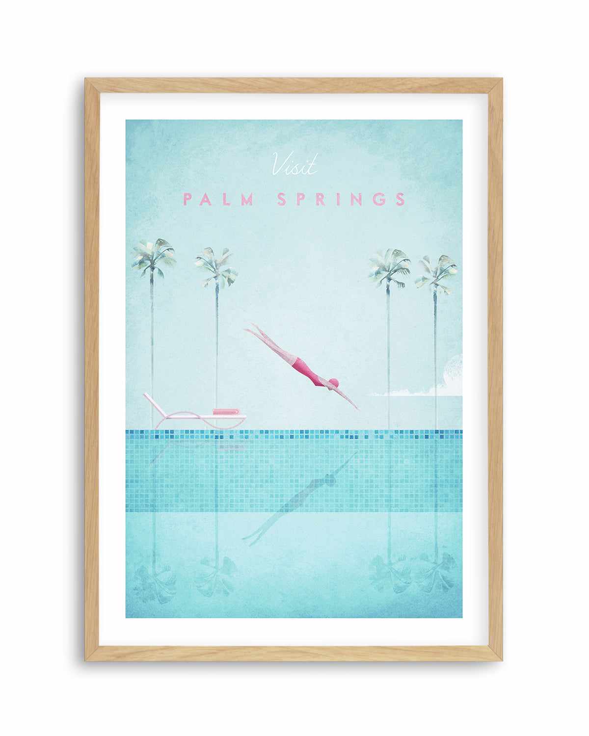 Palm Springs by Henry Rivers Art Print