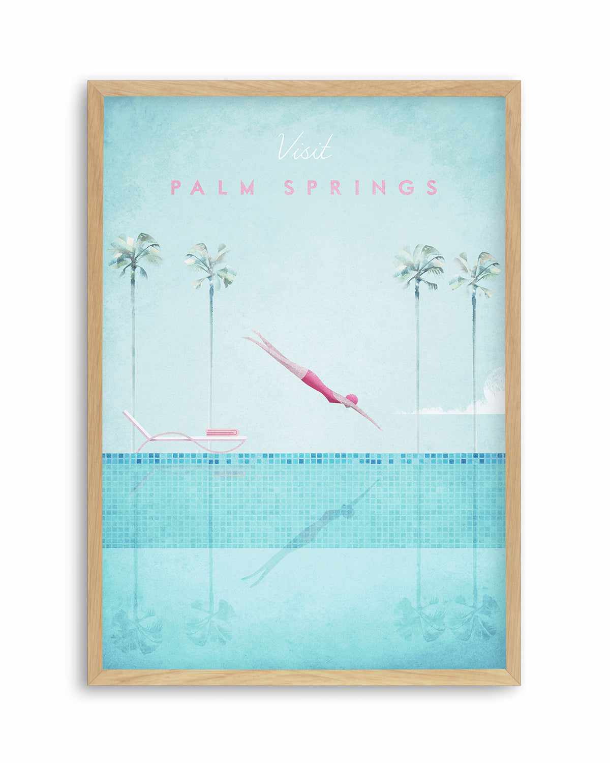 Palm Springs by Henry Rivers Art Print