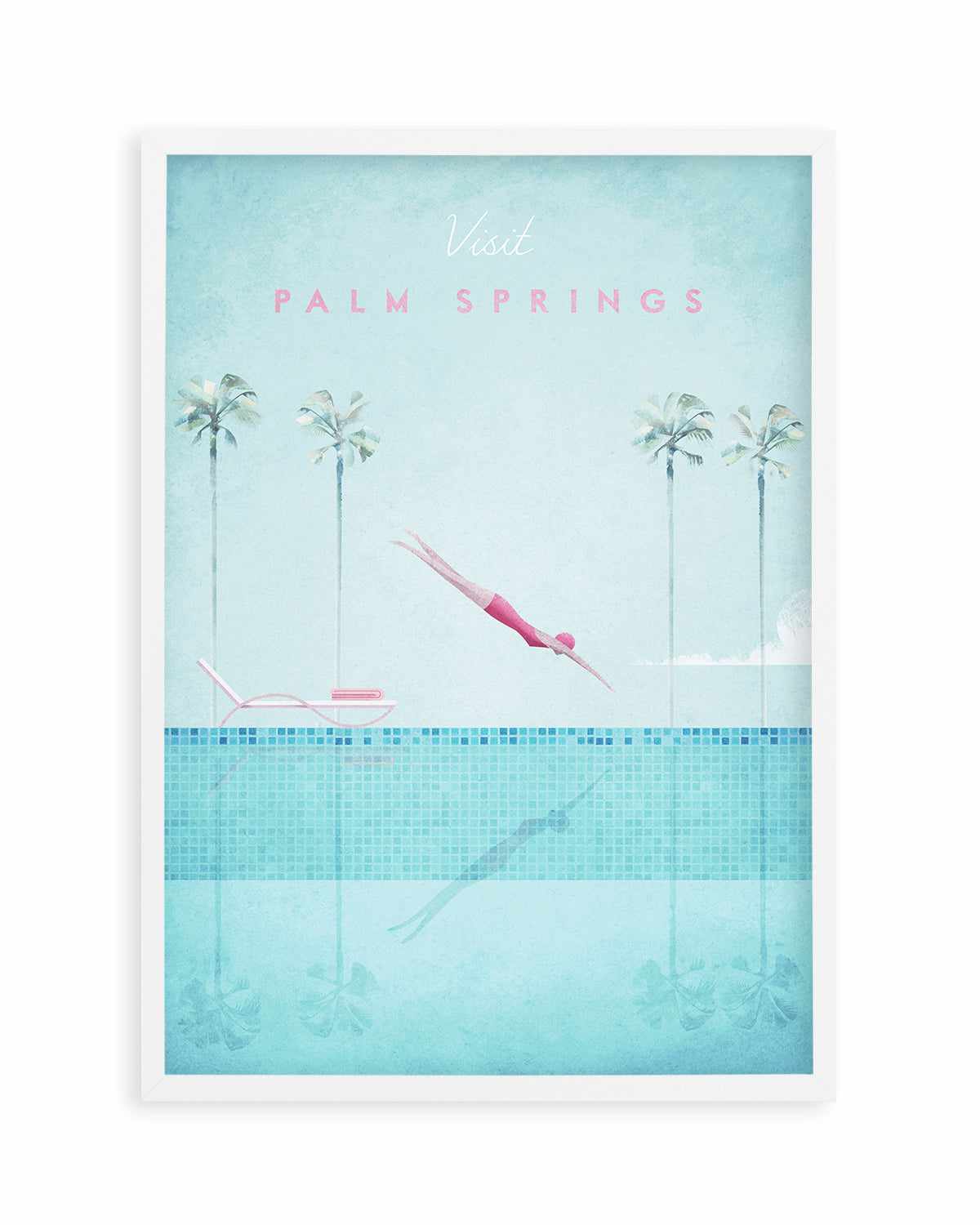 Palm Springs by Henry Rivers Art Print