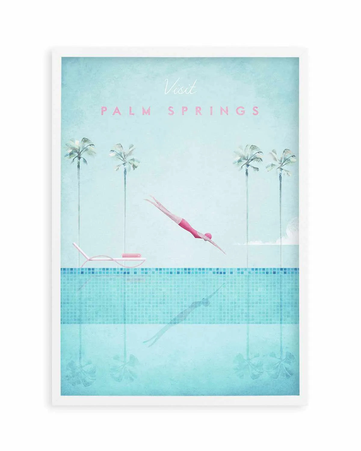 Palm Springs by Henry Rivers Art Print from Olive et Oriel where you can shop wallpaper and artworks online