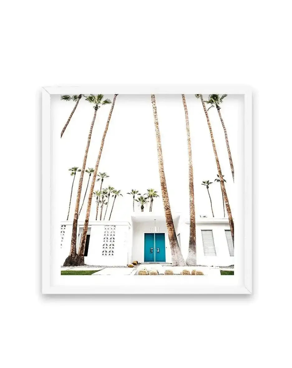 Palm Springs 2444 SQ Art Print-PRINT-Olive et Oriel-Olive et Oriel-70x70 cm | 27.5" x 27.5"-White-With White Border-Buy-Australian-Art-Prints-Online-with-Olive-et-Oriel-Your-Artwork-Specialists-Austrailia-Decorate-With-Coastal-Photo-Wall-Art-Prints-From-Our-Beach-House-Artwork-Collection-Fine-Poster-and-Framed-Artwork