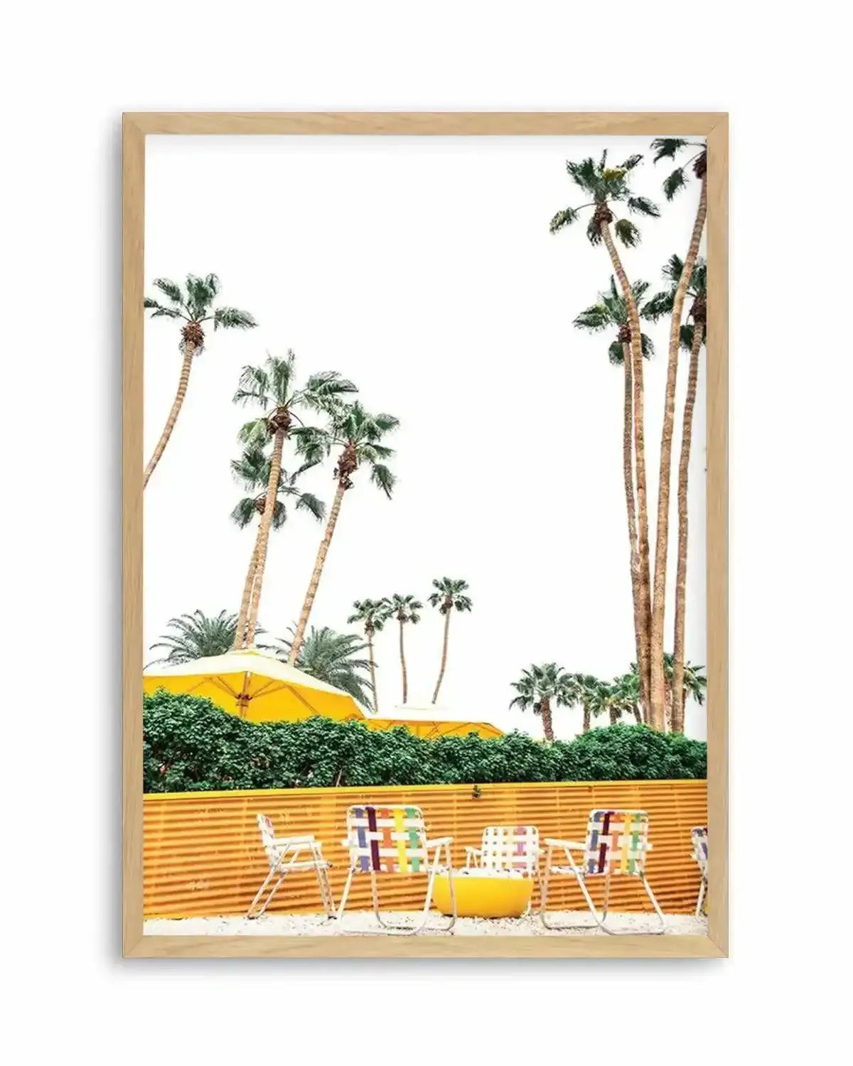 Palm Springs 323 Art Print from Olive et Oriel where you can shop wallpaper and artworks online